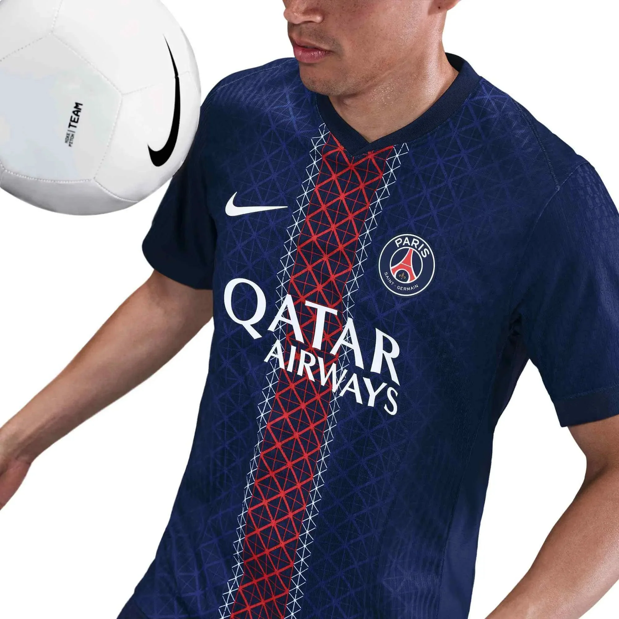 Nike 2025-26 PSG Men's Authentic Home Soccer Jersey - Image 7