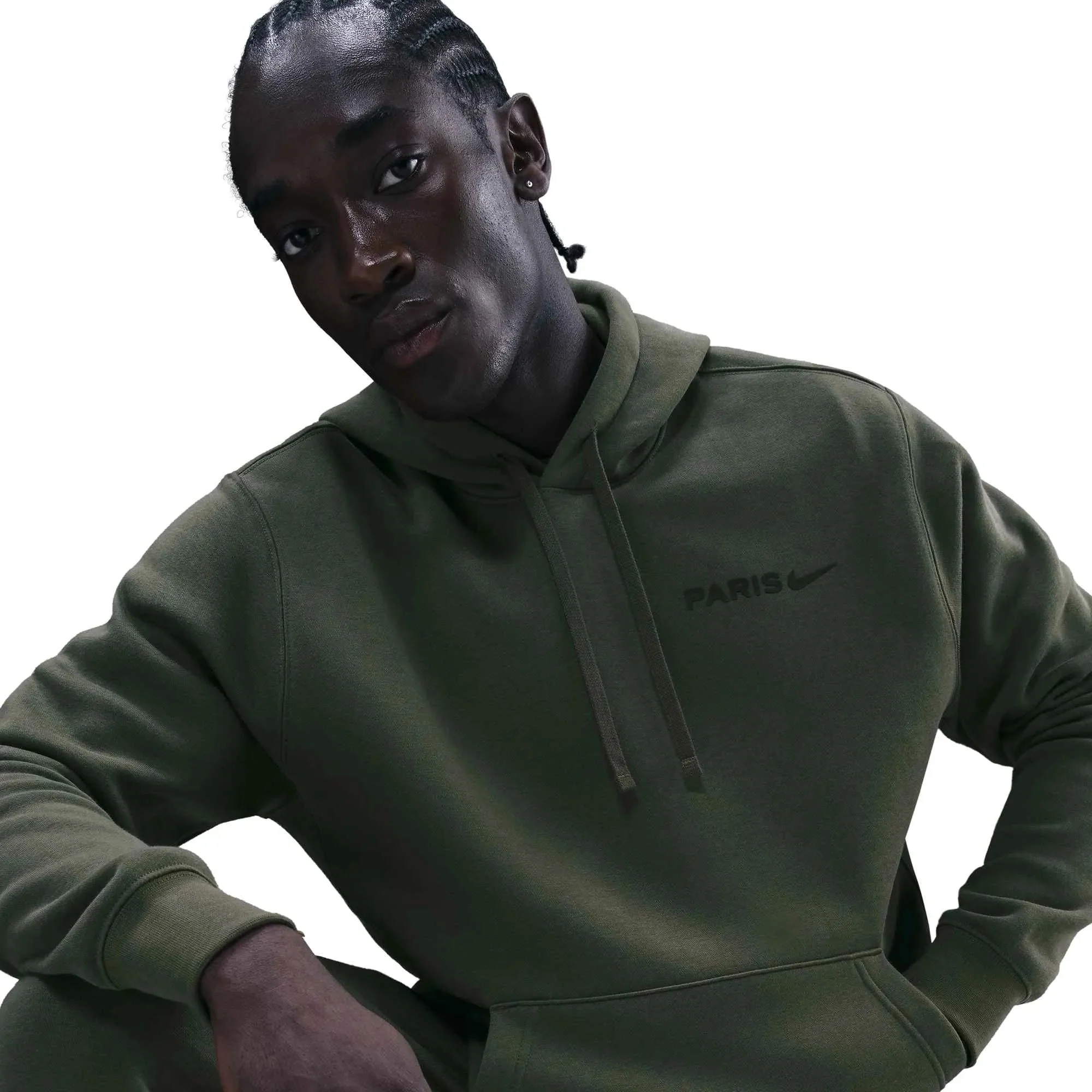 Nike 2025-26 PSG Men's Club Fleece Pullover Hoodie - Image 4