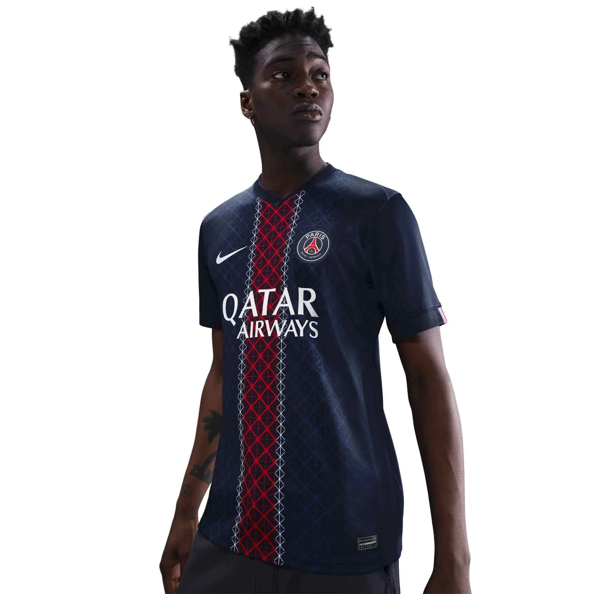 Nike 2025-26 PSG Men's Stadium Home Soccer Jersey - Image 5