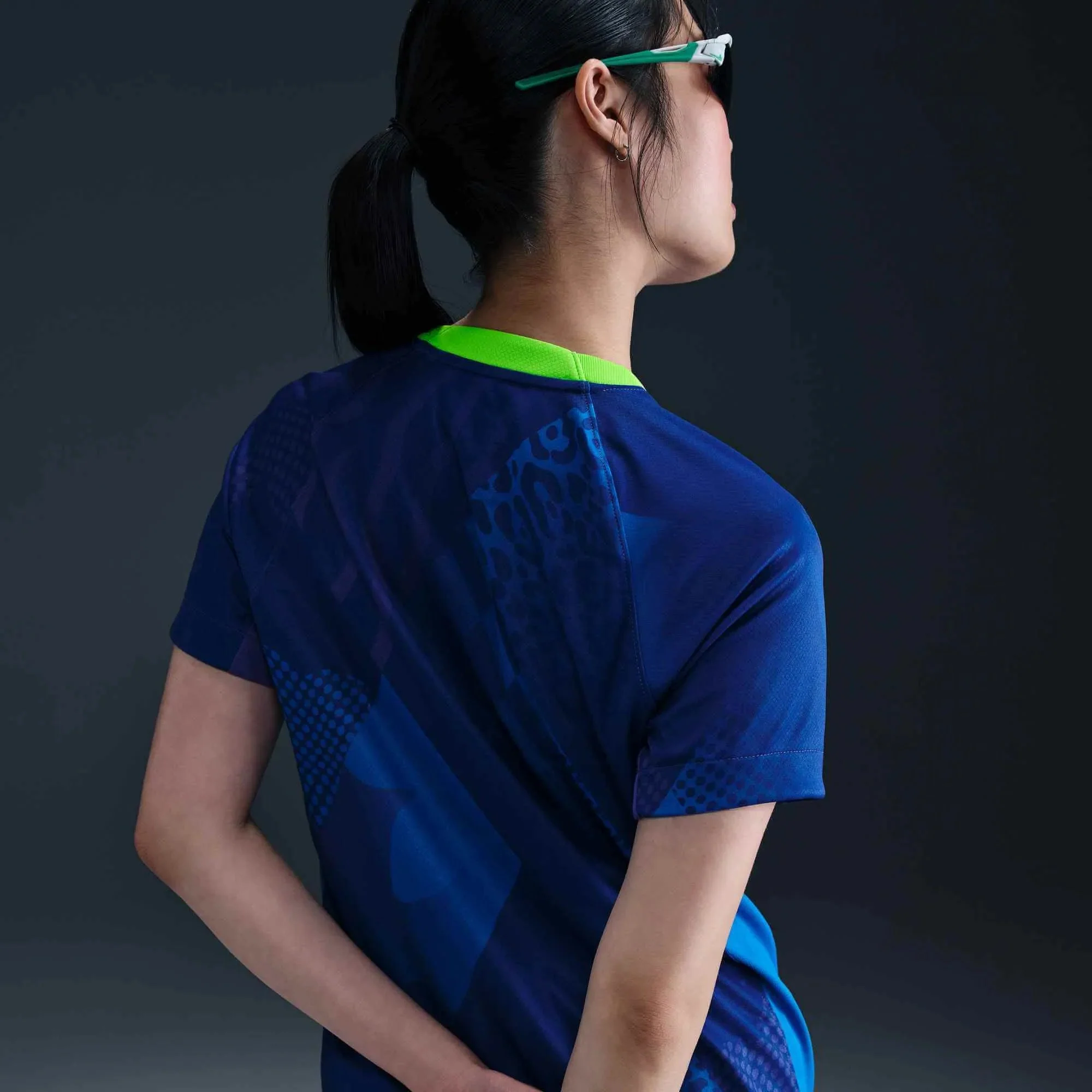 Nike 2025 Brazil Women's Stadium Away Soccer Jersey - Image 6