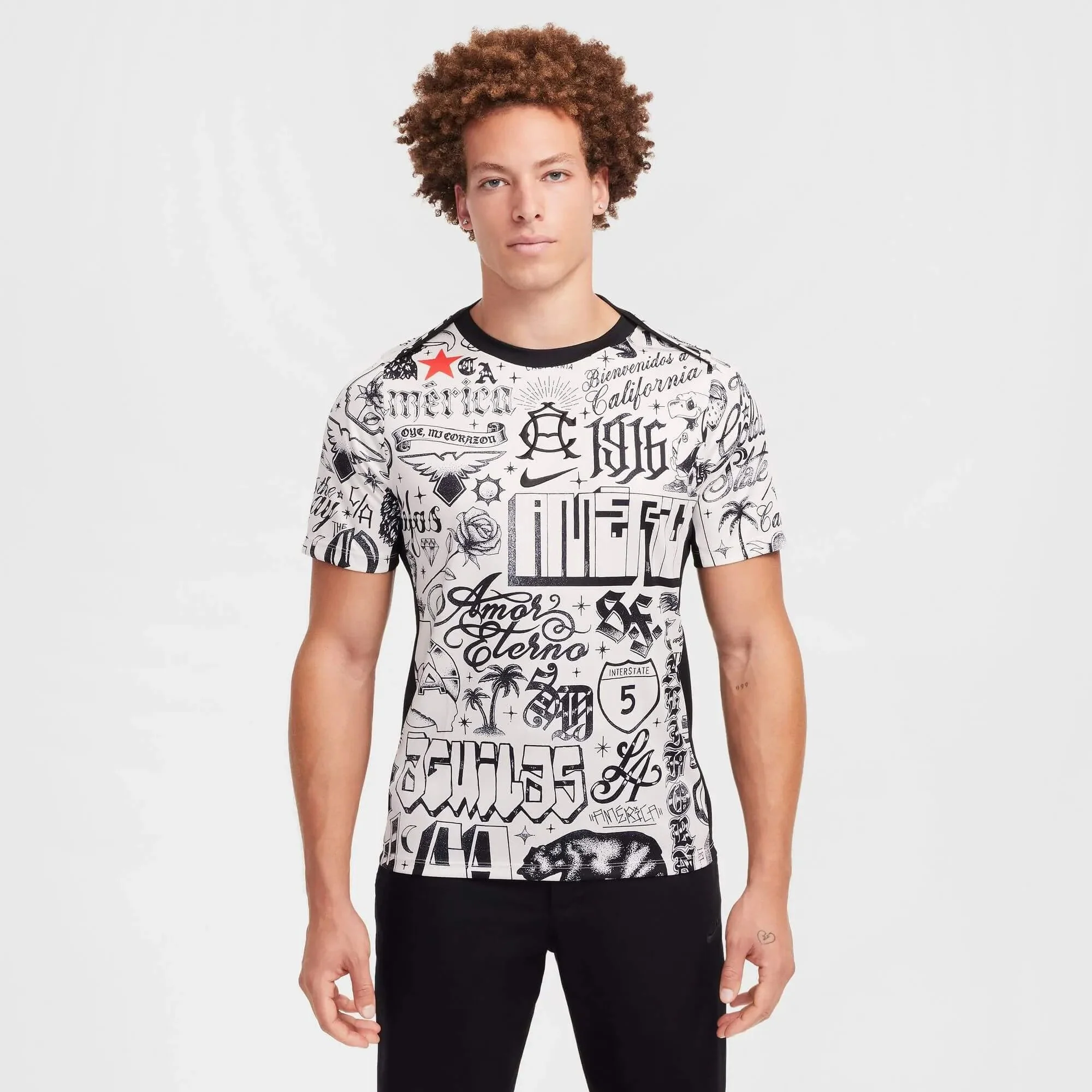 Nike 2025 Club America Men's Pre-Match Soccer Jersey