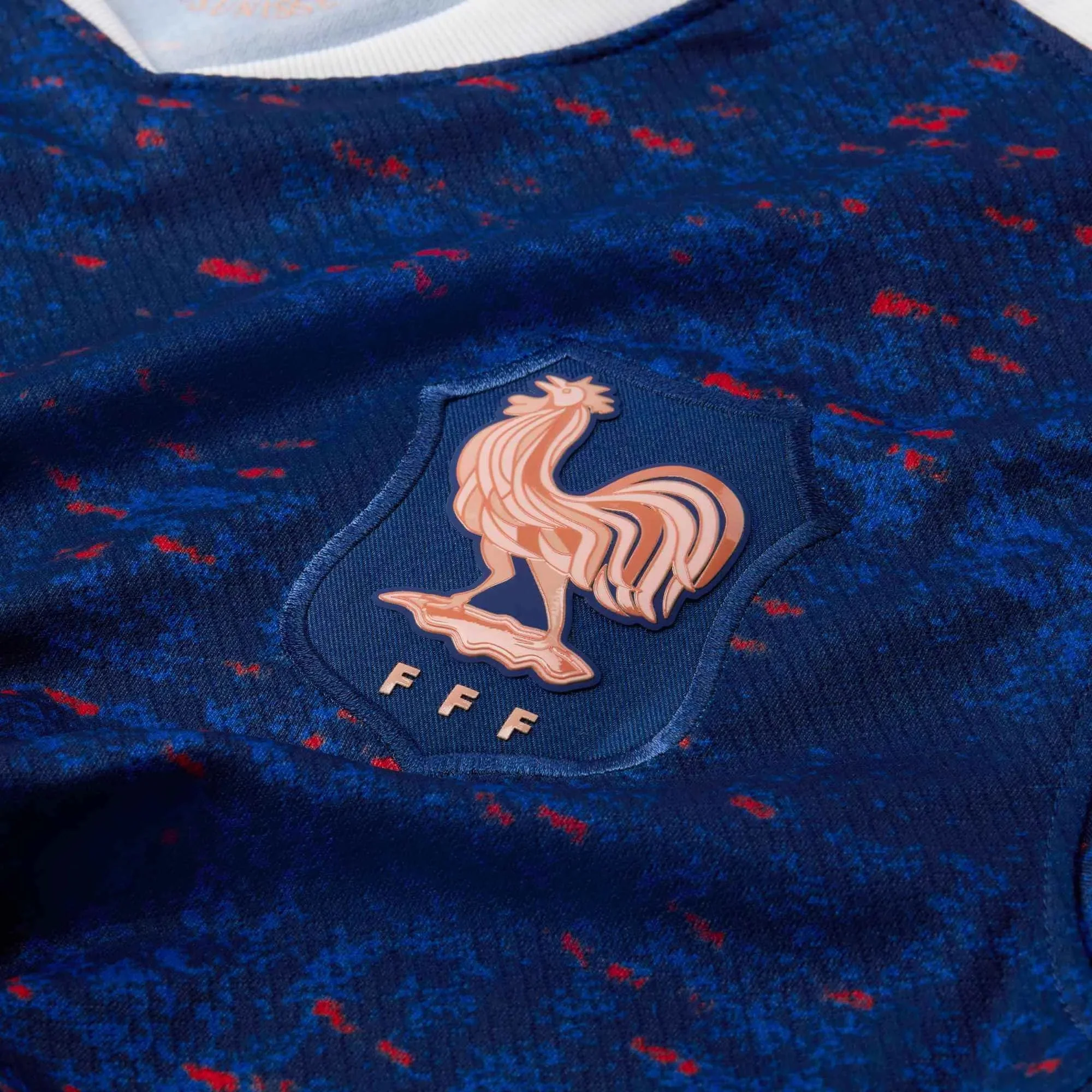 Nike 2025 France Women's Stadium Home Soccer Jersey - Image 6