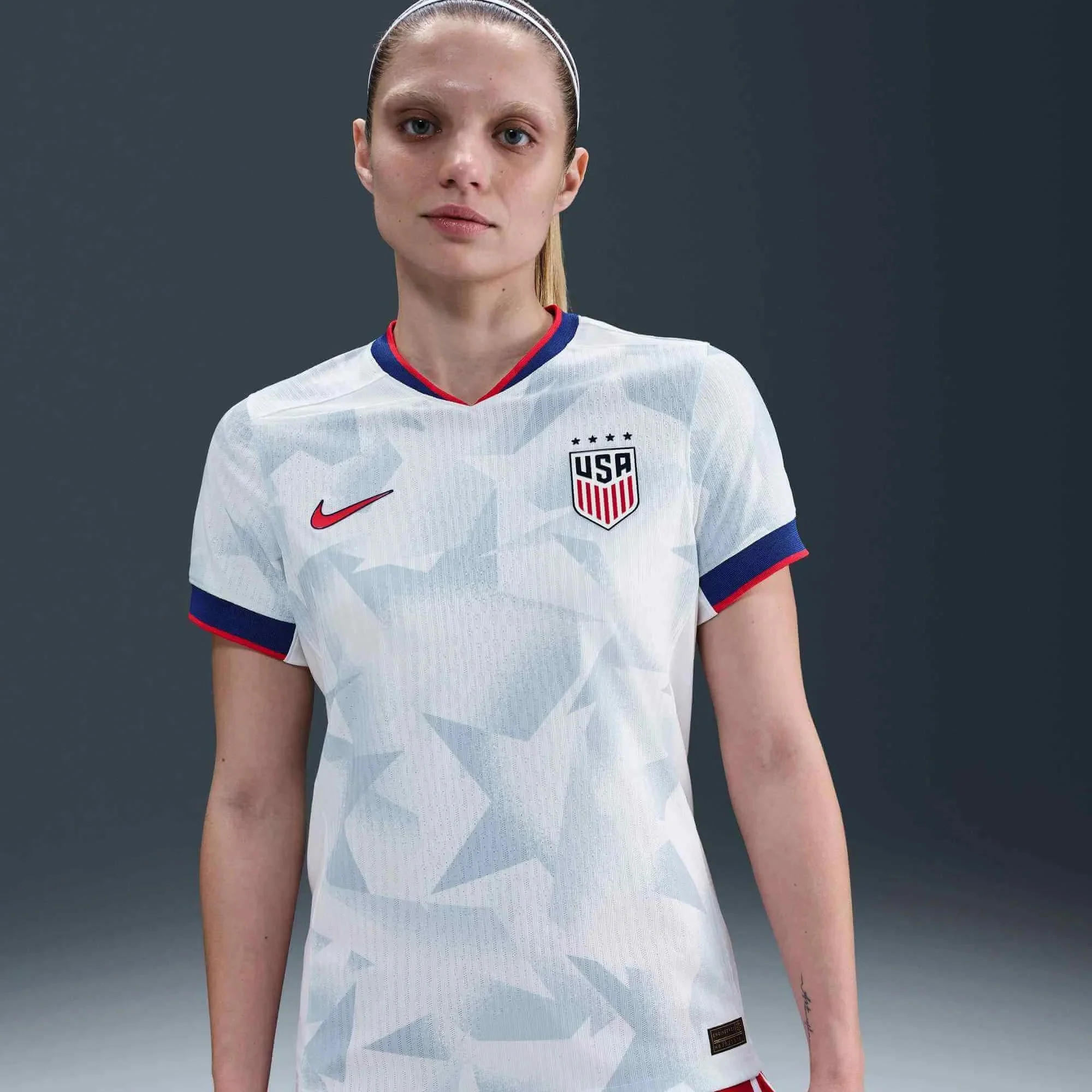 Nike 2025 USWNT Women's  Authentic Home Soccer Jersey - Image 3
