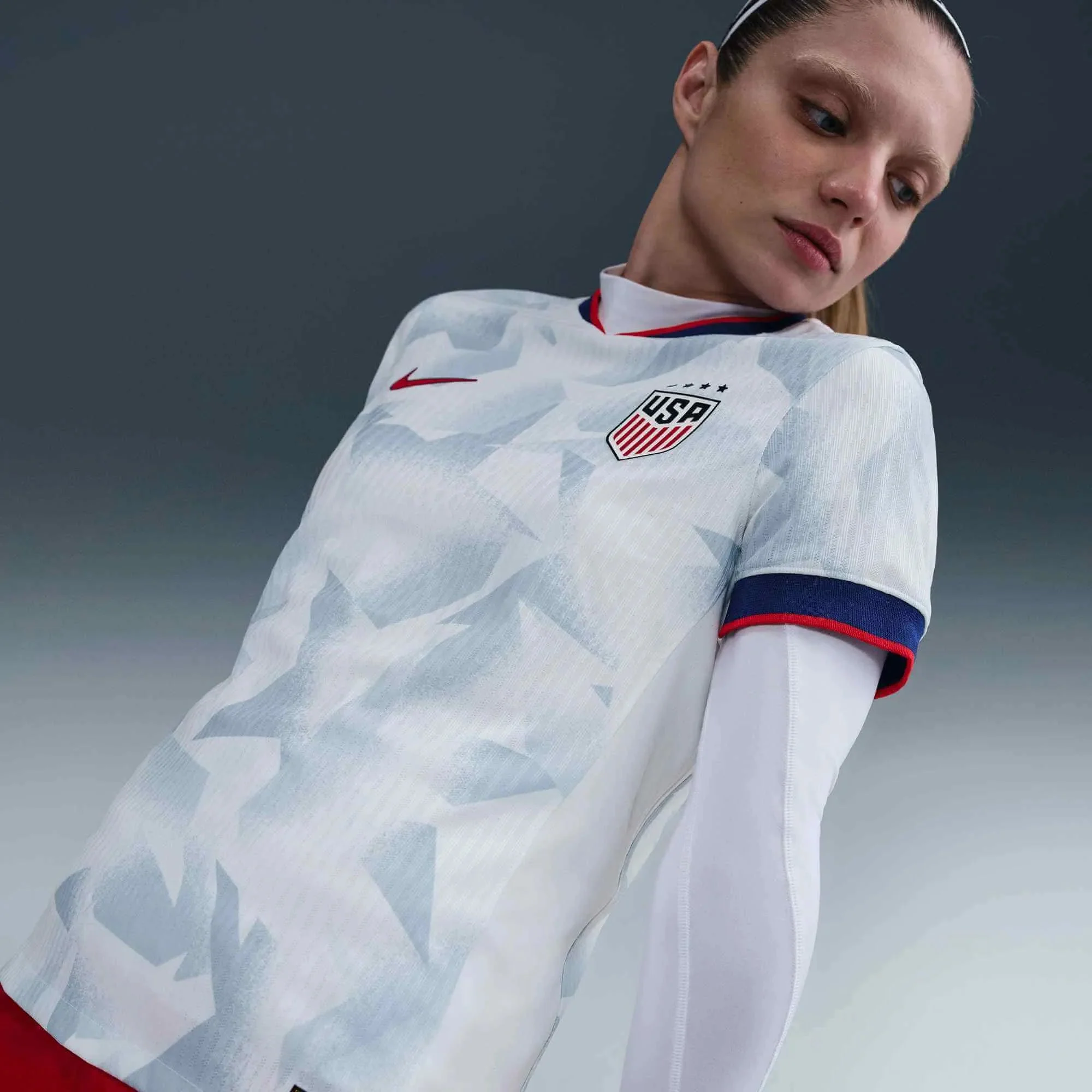 Nike 2025 USWNT Women's  Authentic Home Soccer Jersey - Image 5
