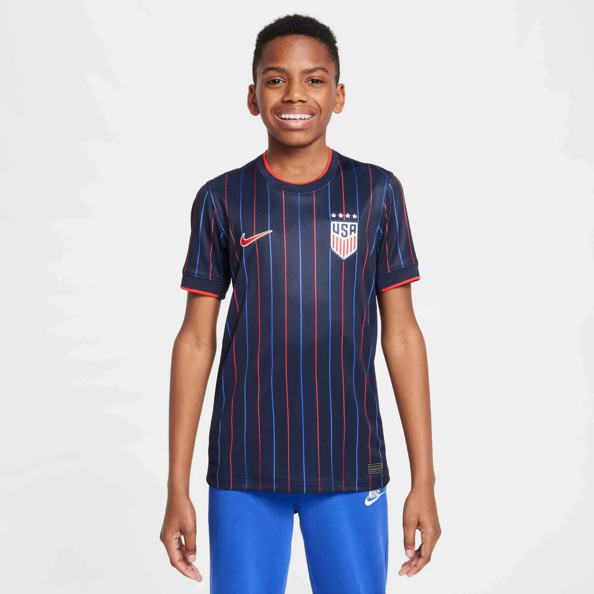 Nike 2025 USWNT Youth Stadium Away Soccer Jersey