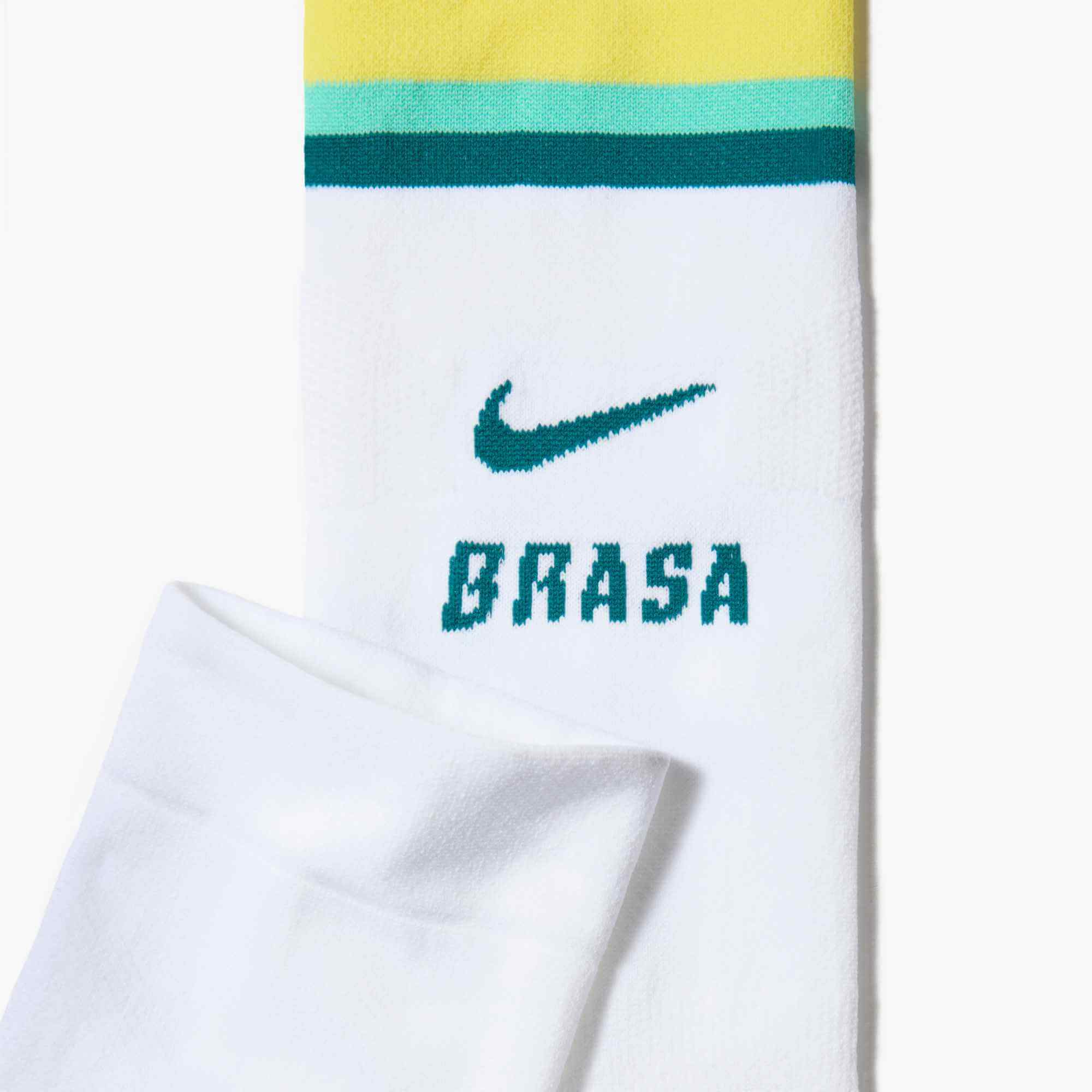 Nike 2026 Brazil Home VaporFast Knee-High Socks - Image 2