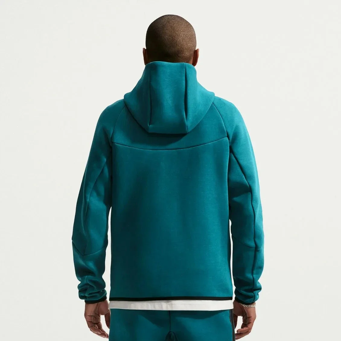 Nike 2026 Brazil Men's Full-Zip Tech Fleece Hoodie - Image 2