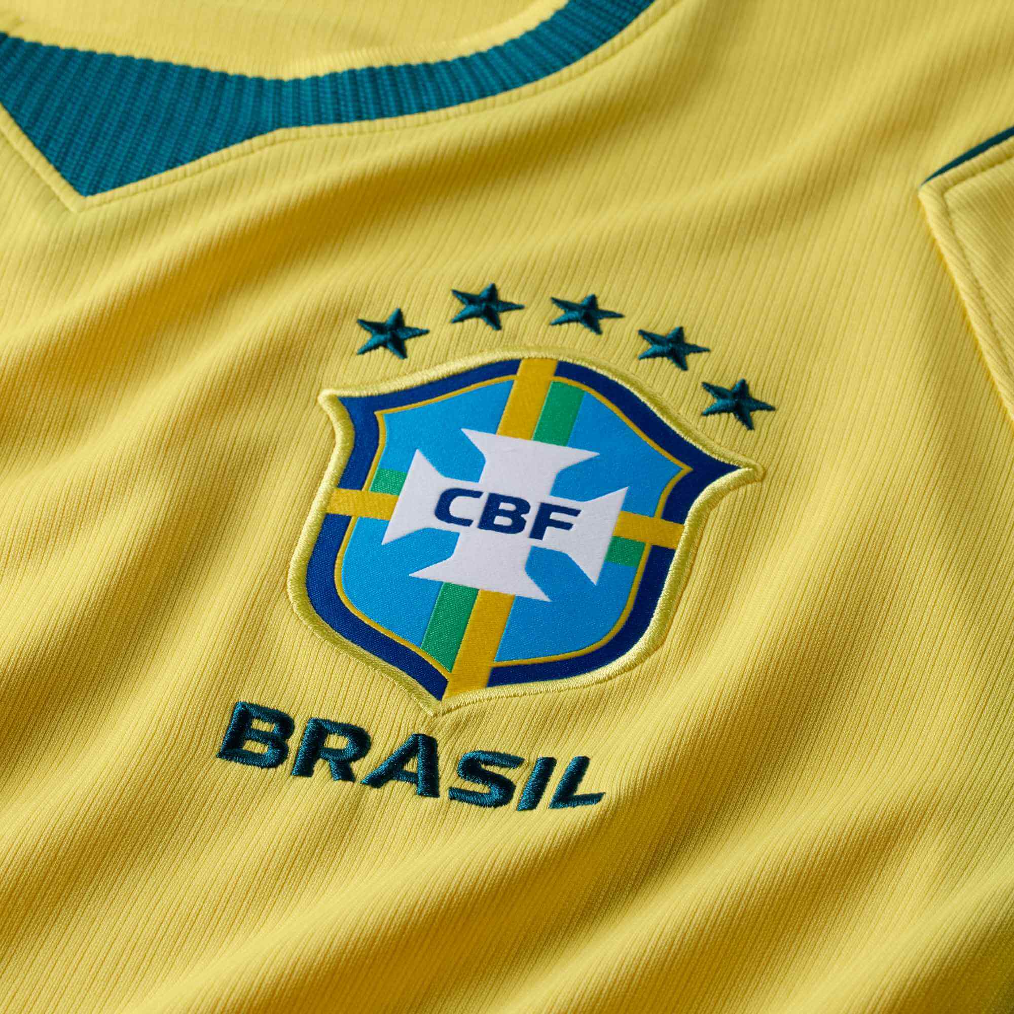 Nike 2026 Brazil Men's Stadium Home Soccer Jersey - Image 8