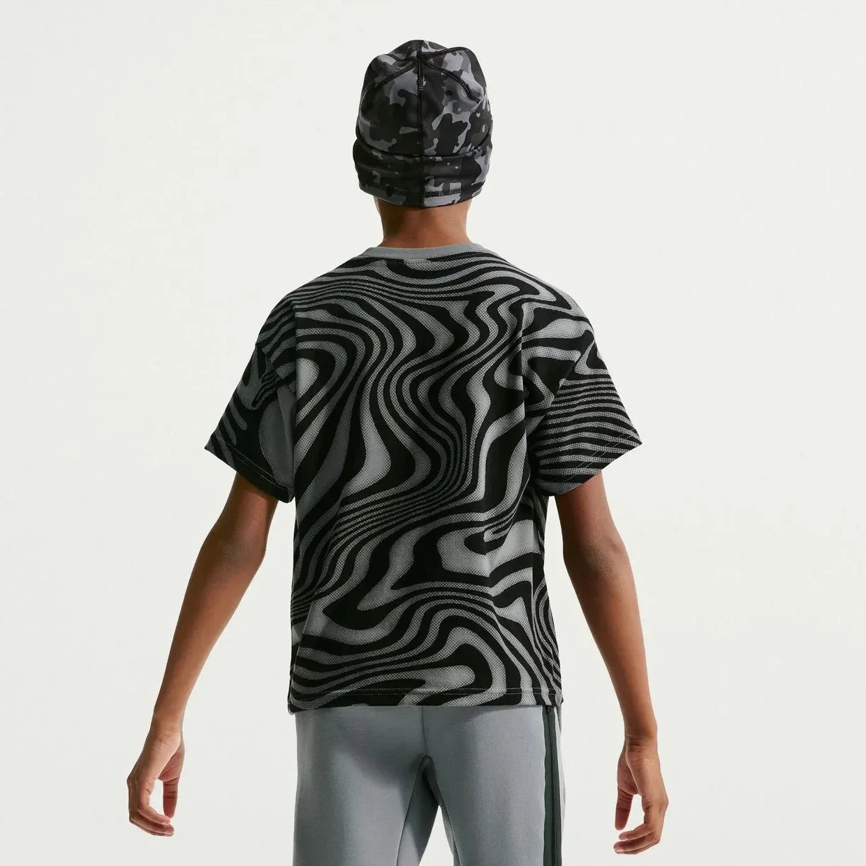 Nike 2026 Brazil Youth All Over Print Tee - Image 2
