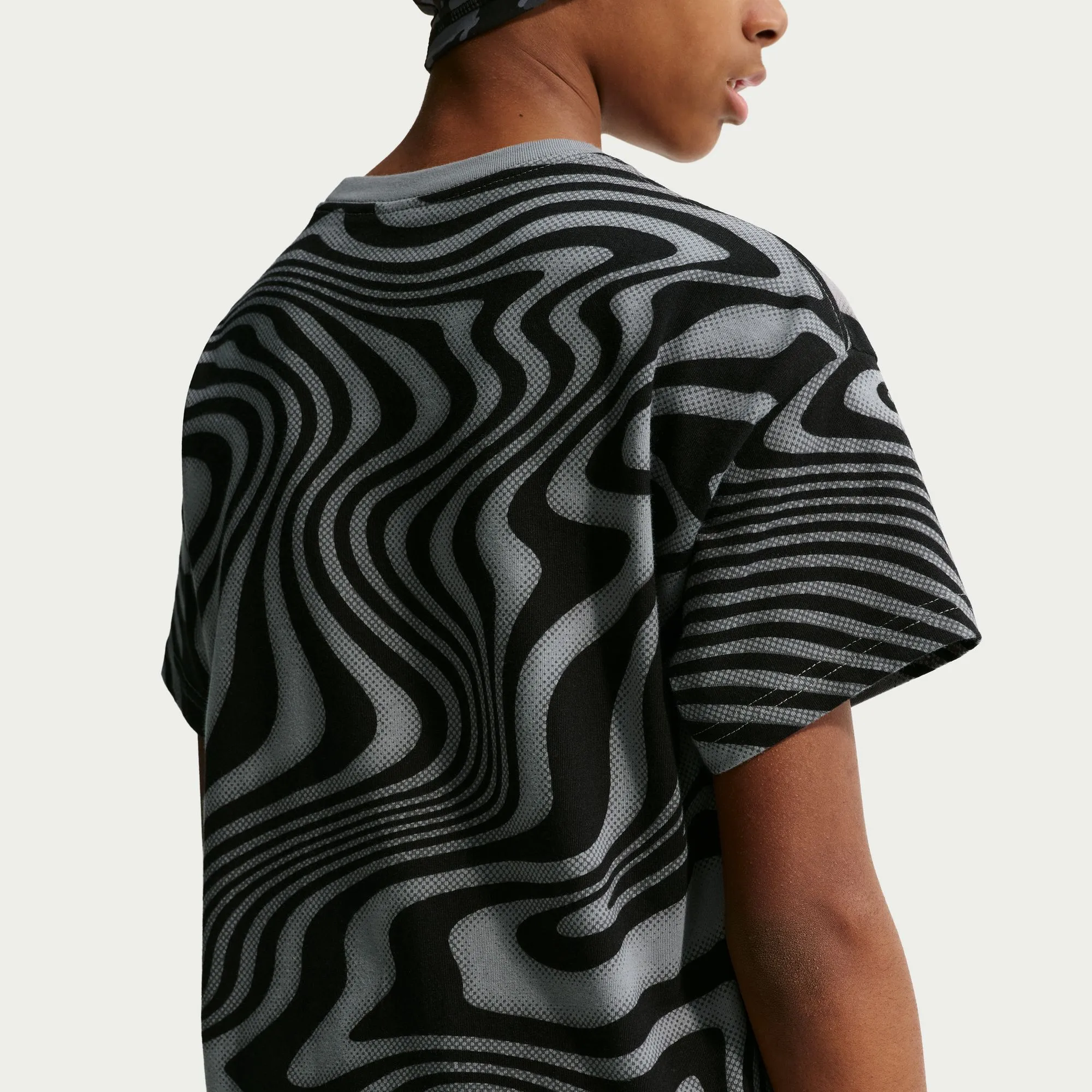 Nike 2026 Brazil Youth All Over Print Tee - Image 4