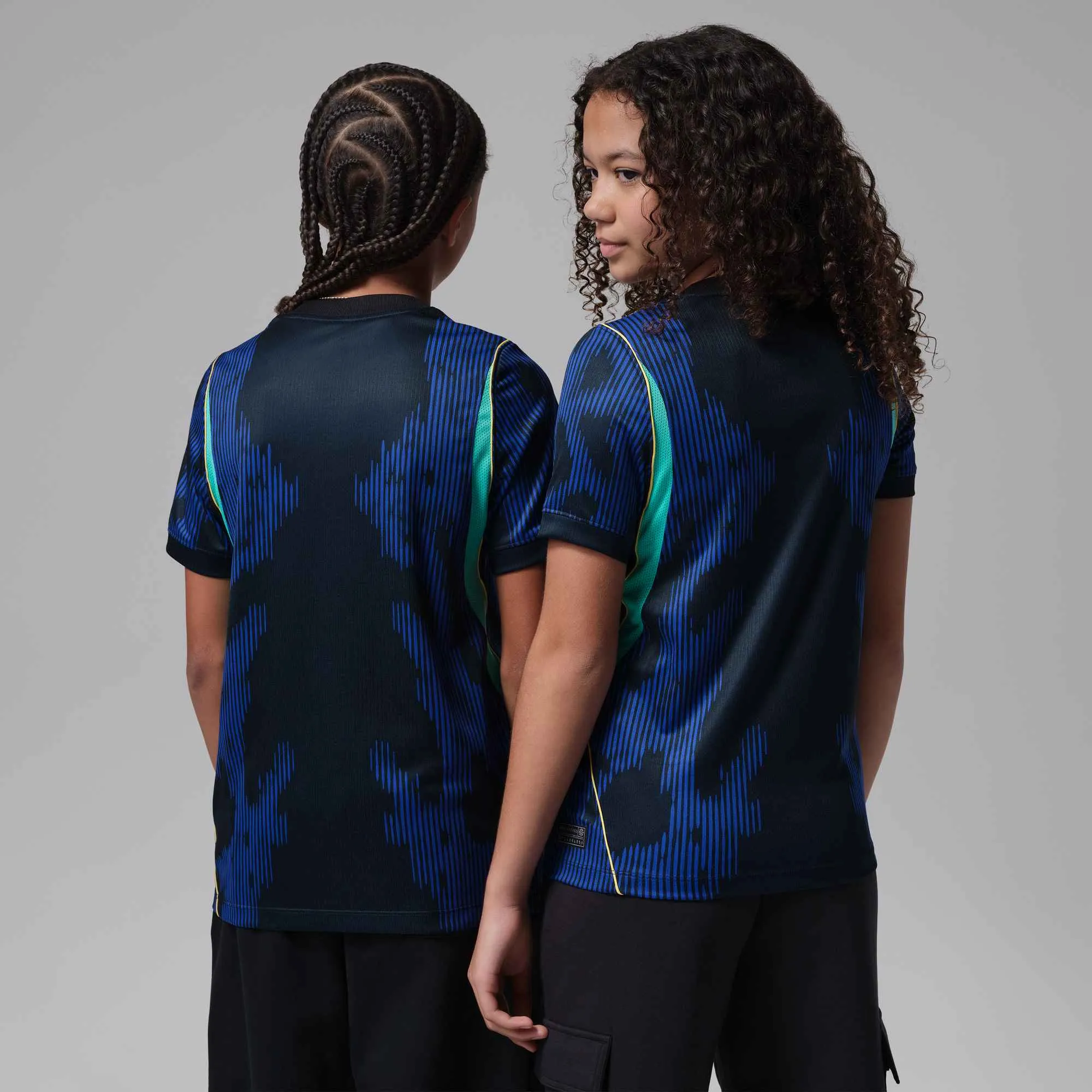 Nike 2026 Brazil Youth Stadium Away Soccer Jersey - Image 4