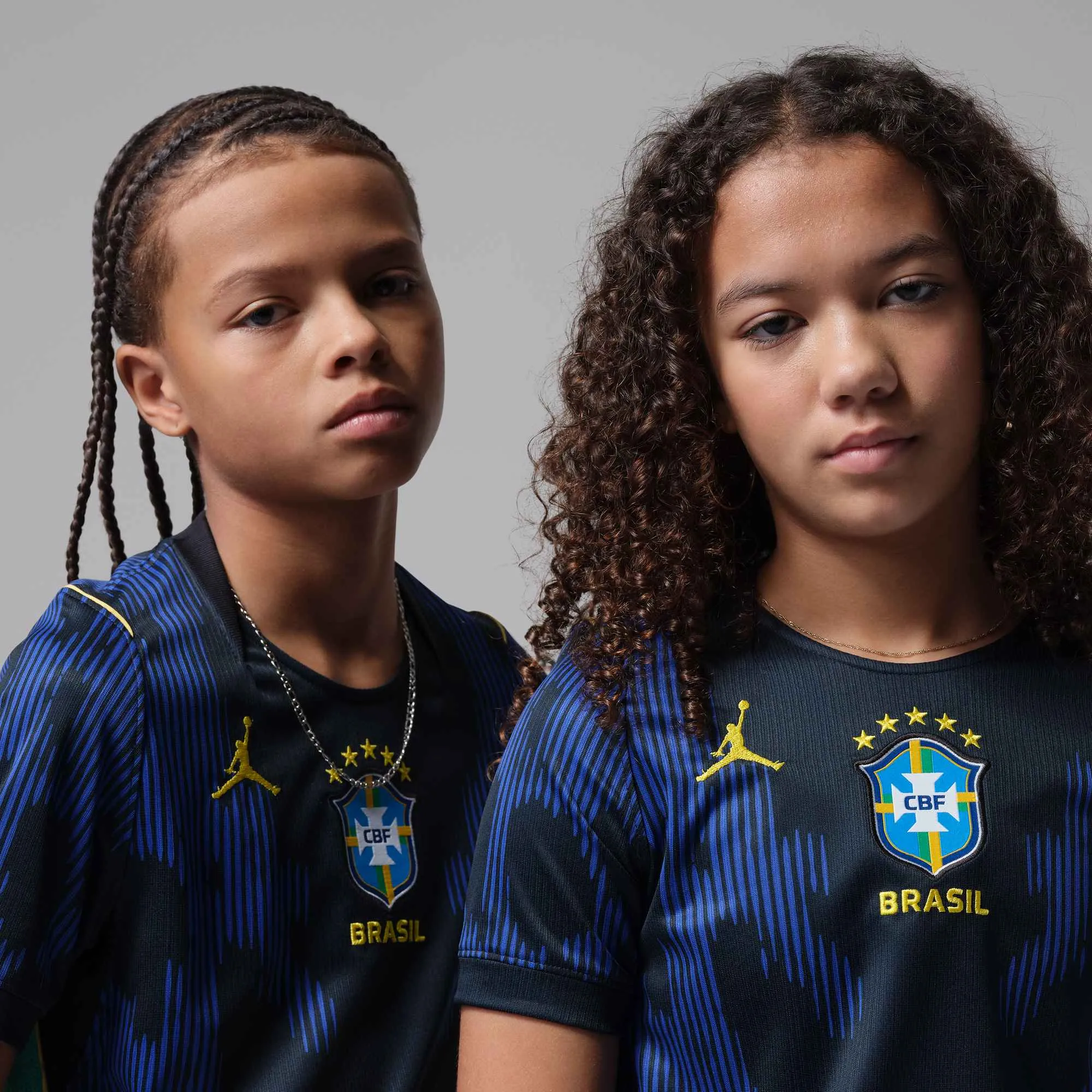 Nike 2026 Brazil Youth Stadium Away Soccer Jersey - Image 5