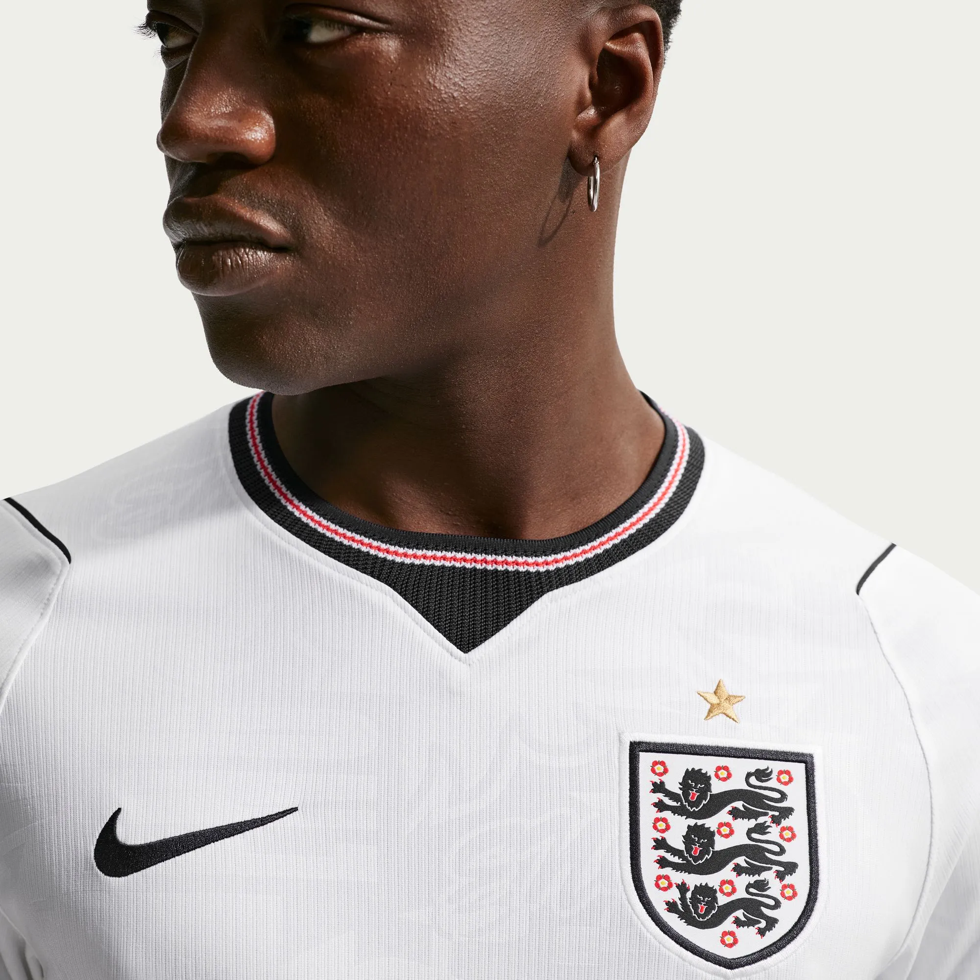 Nike 2026 England Men's Stadium Home Soccer Jersey - Image 6