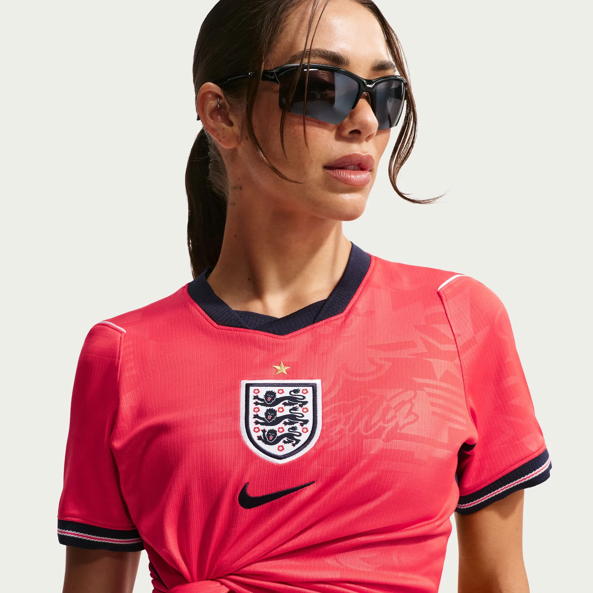 Nike 2026 England Women's Stadium Away Soccer Jersey - Image 7