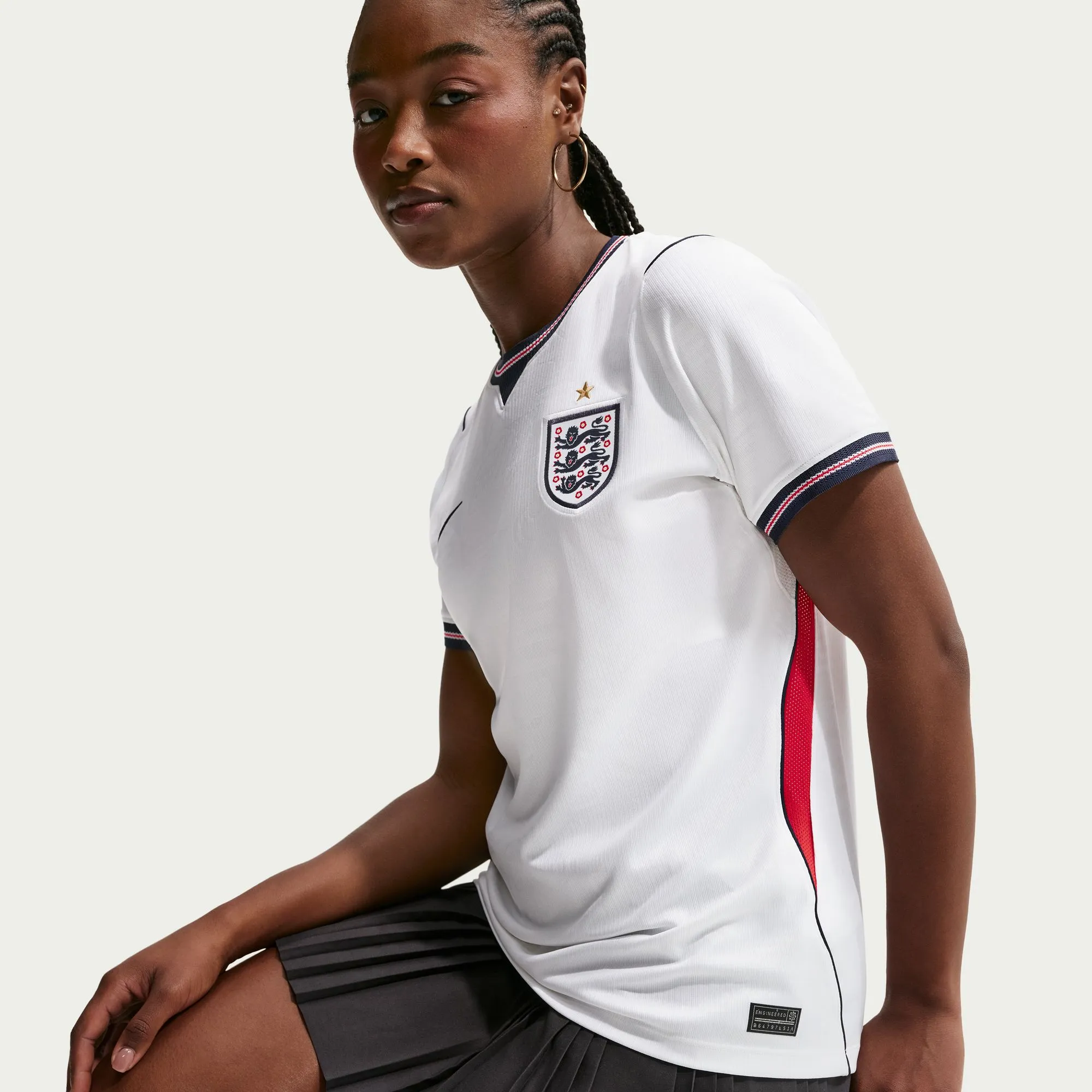 Nike 2026 England Women's Stadium Home Soccer Jersey - Image 6