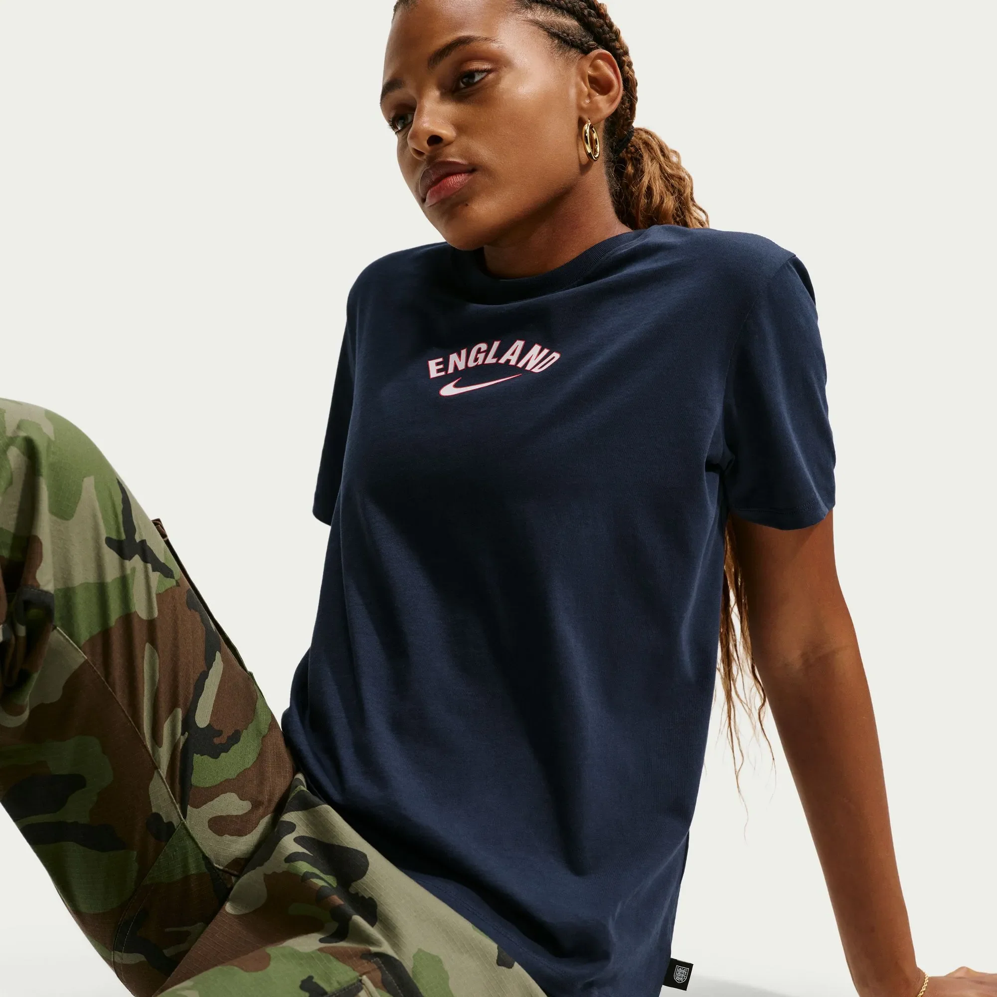 Nike 2026 England Women's Wordmark Tee - Image 4