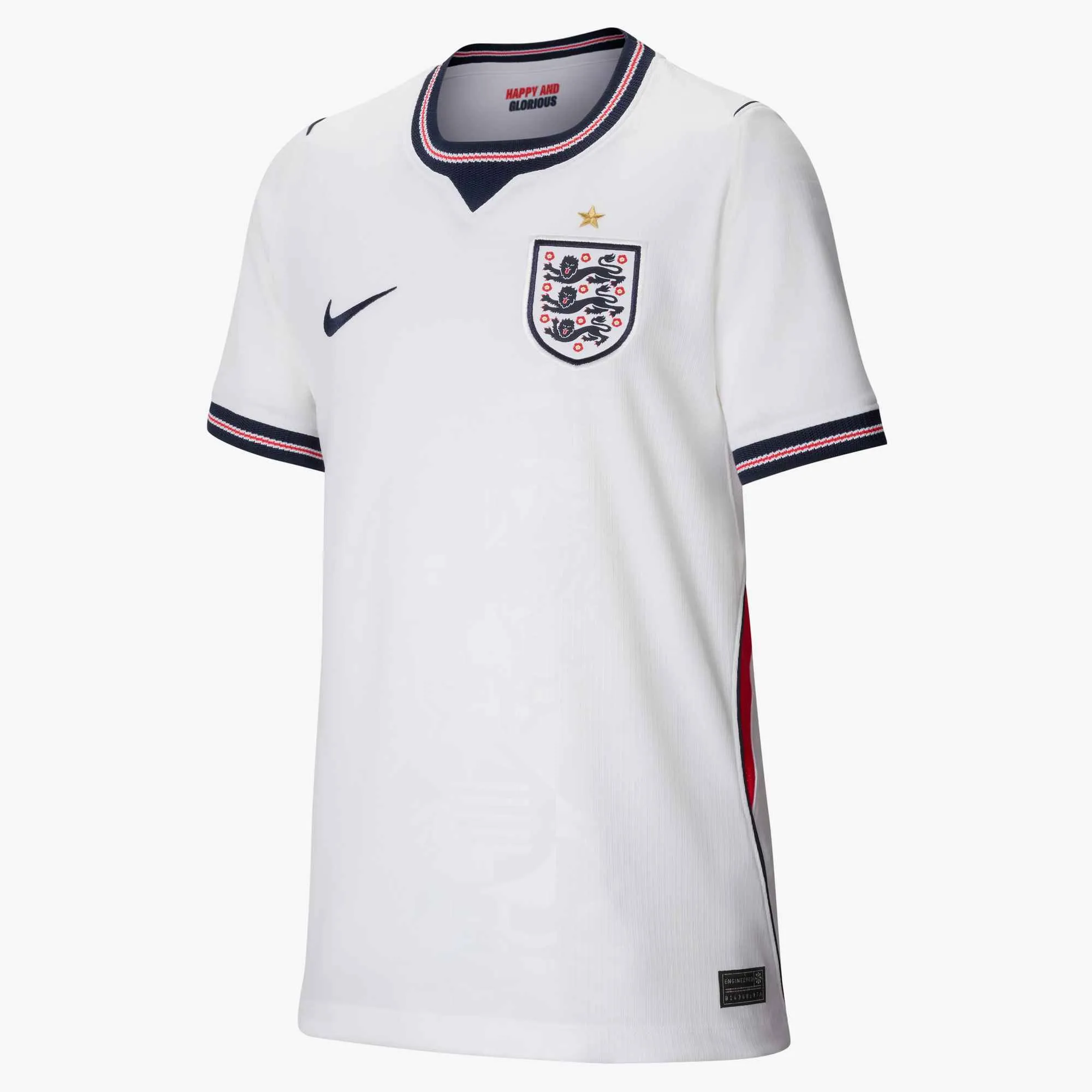 Nike 2026 England Youth Stadium Home Soccer Jersey