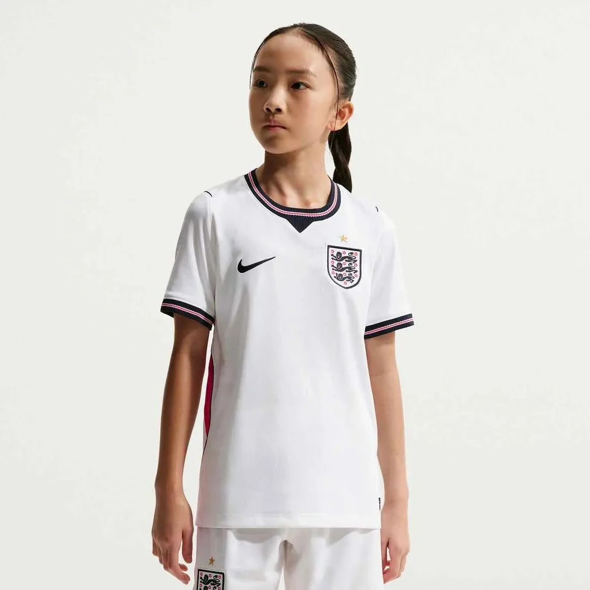 Nike 2026 England Youth Stadium Home Soccer Jersey - Image 3