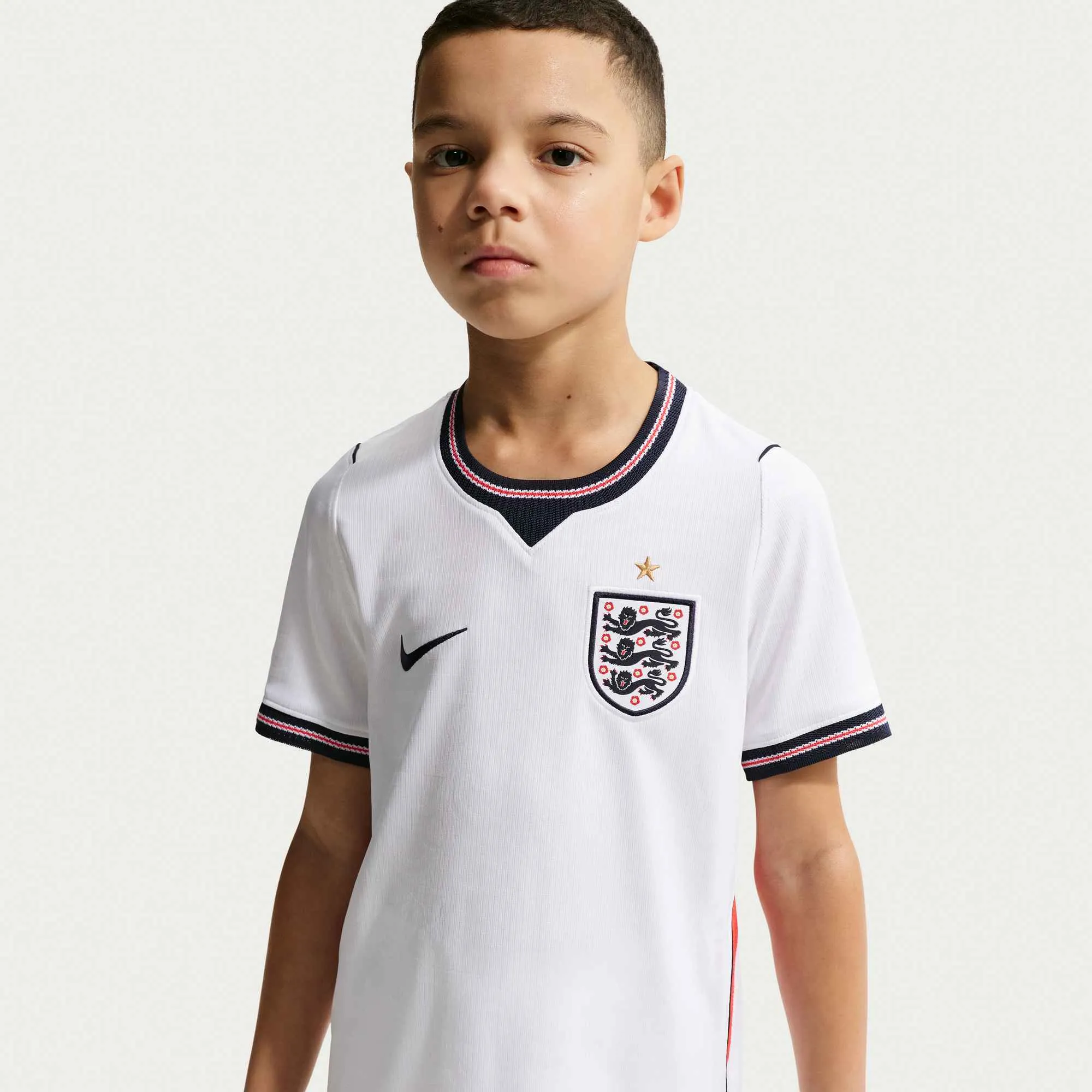Nike 2026 England Youth Stadium Home Soccer Jersey - Image 5