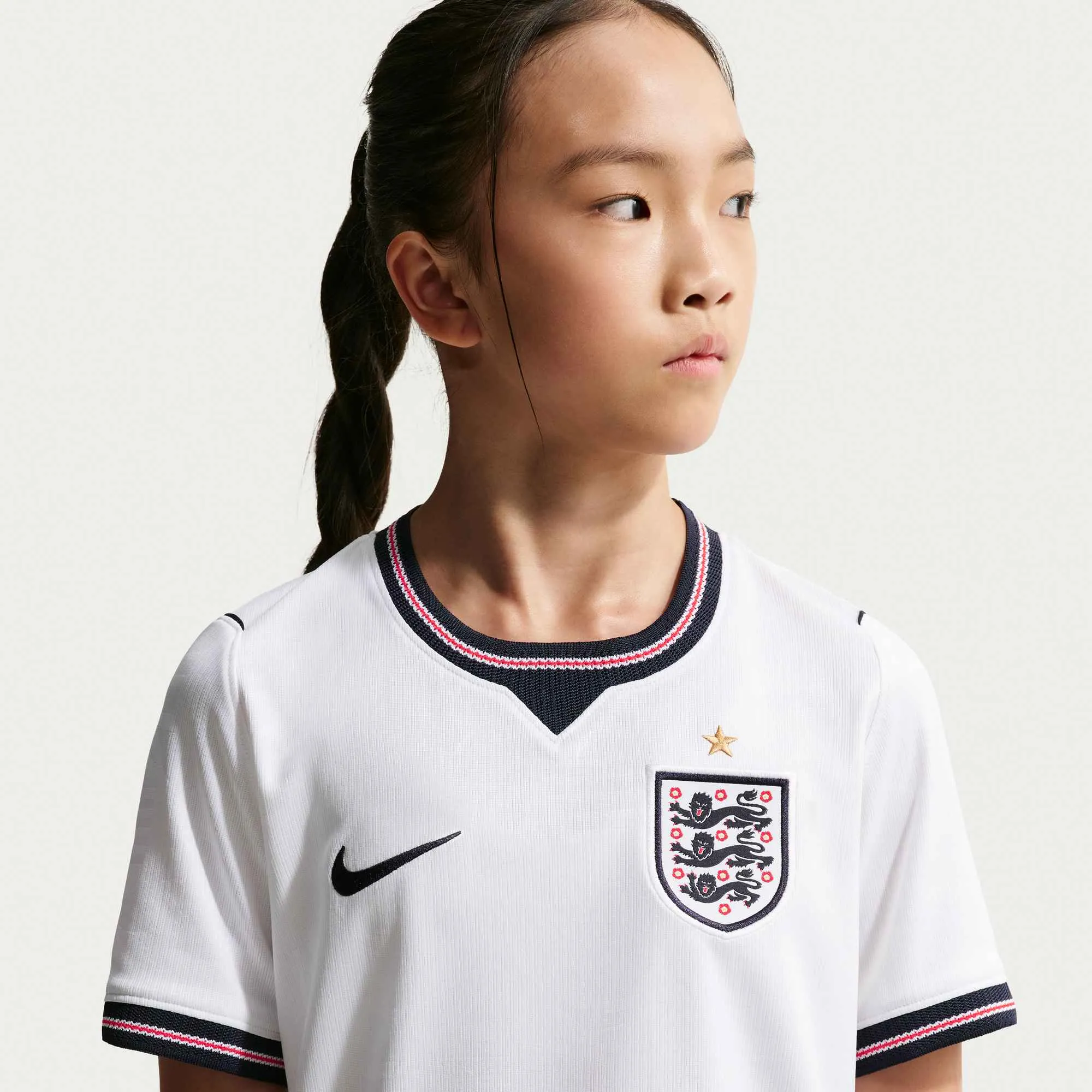 Nike 2026 England Youth Stadium Home Soccer Jersey - Image 6