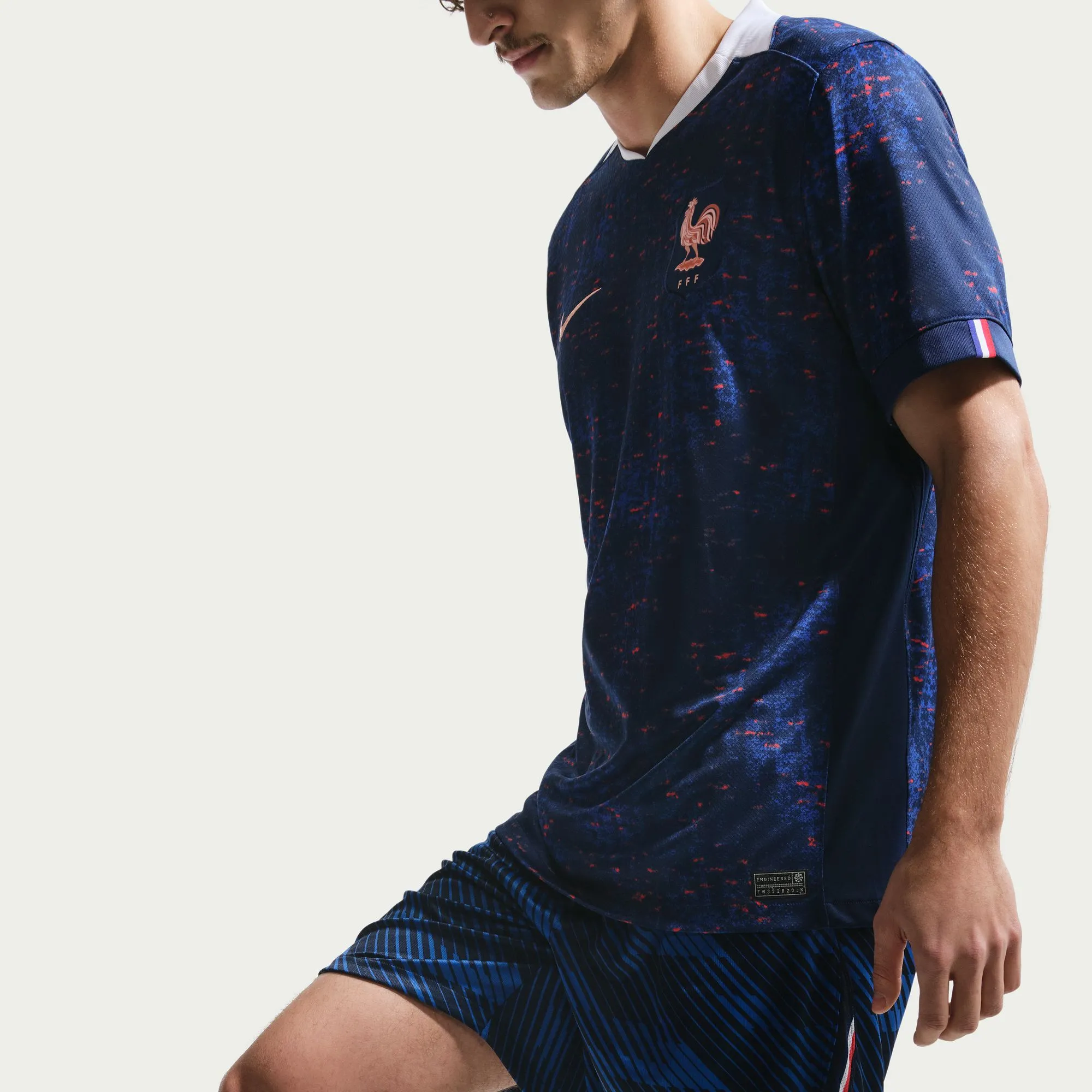 Nike 2026 France Men's Stadium Home Shorts - Image 3