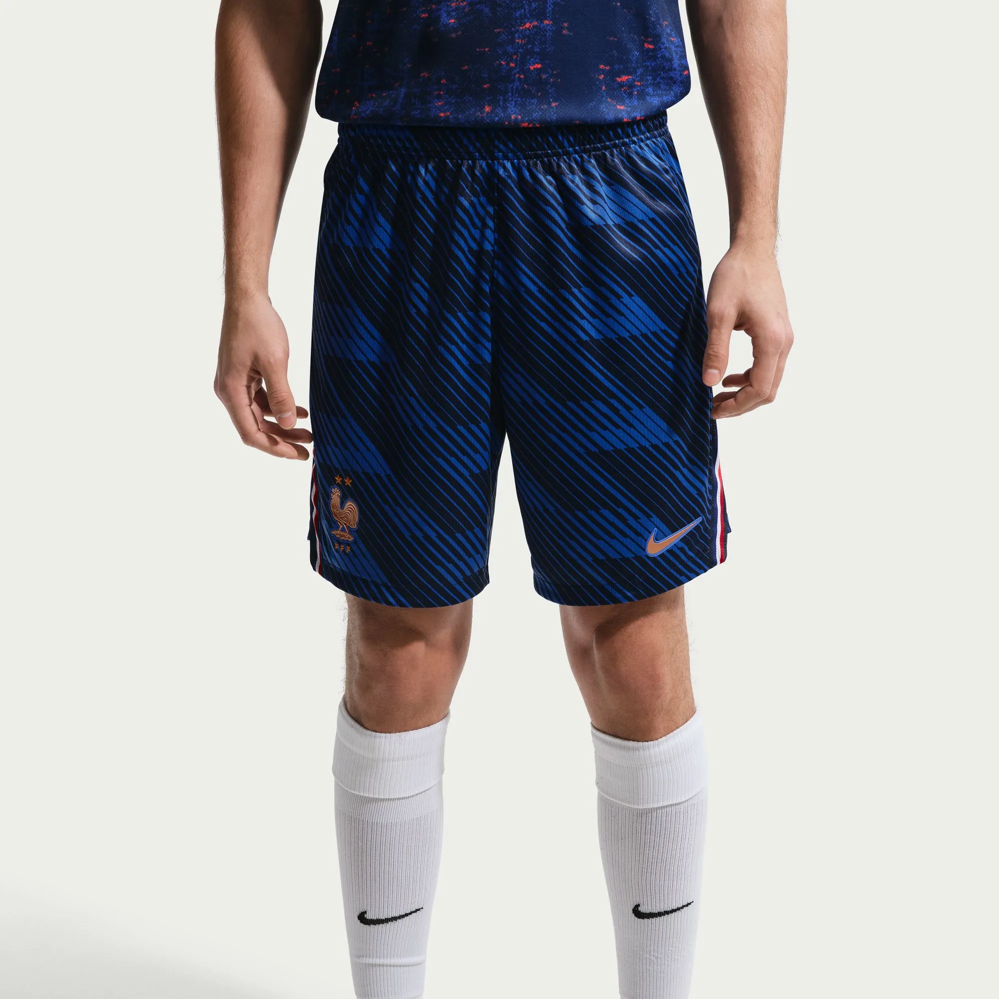 Nike 2026 France Men's Stadium Home Shorts - Image 4