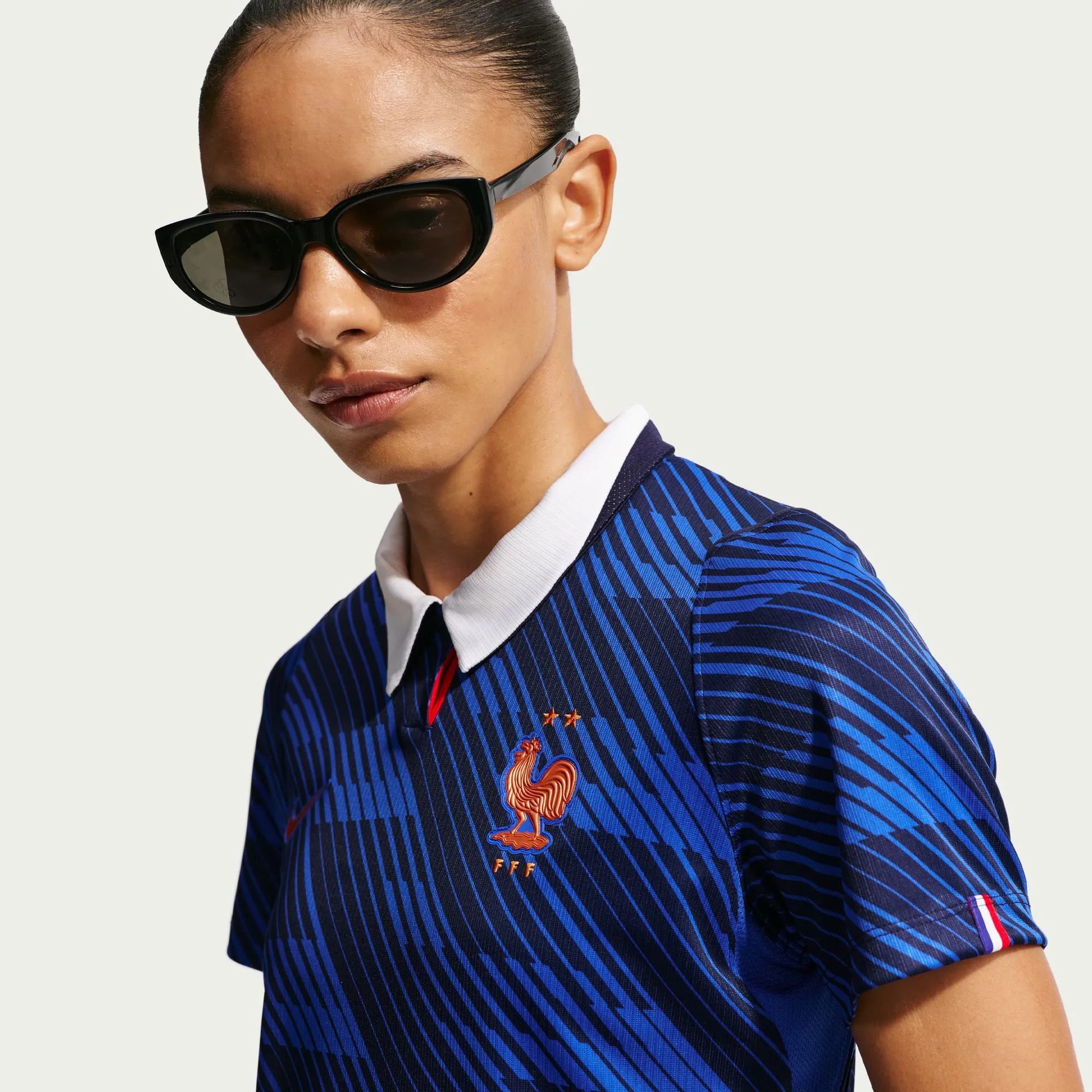 Nike 2026 France Women's Stadium Home Soccer Jersey - Image 7