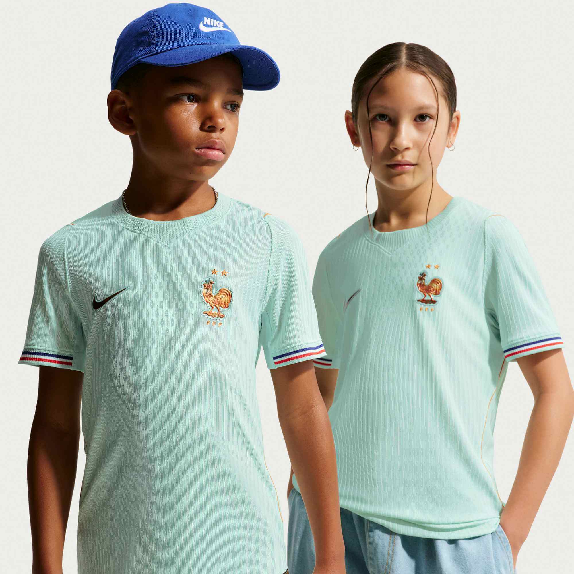 Nike 2026 France Youth Authentic Away Soccer Jersey - Image 3