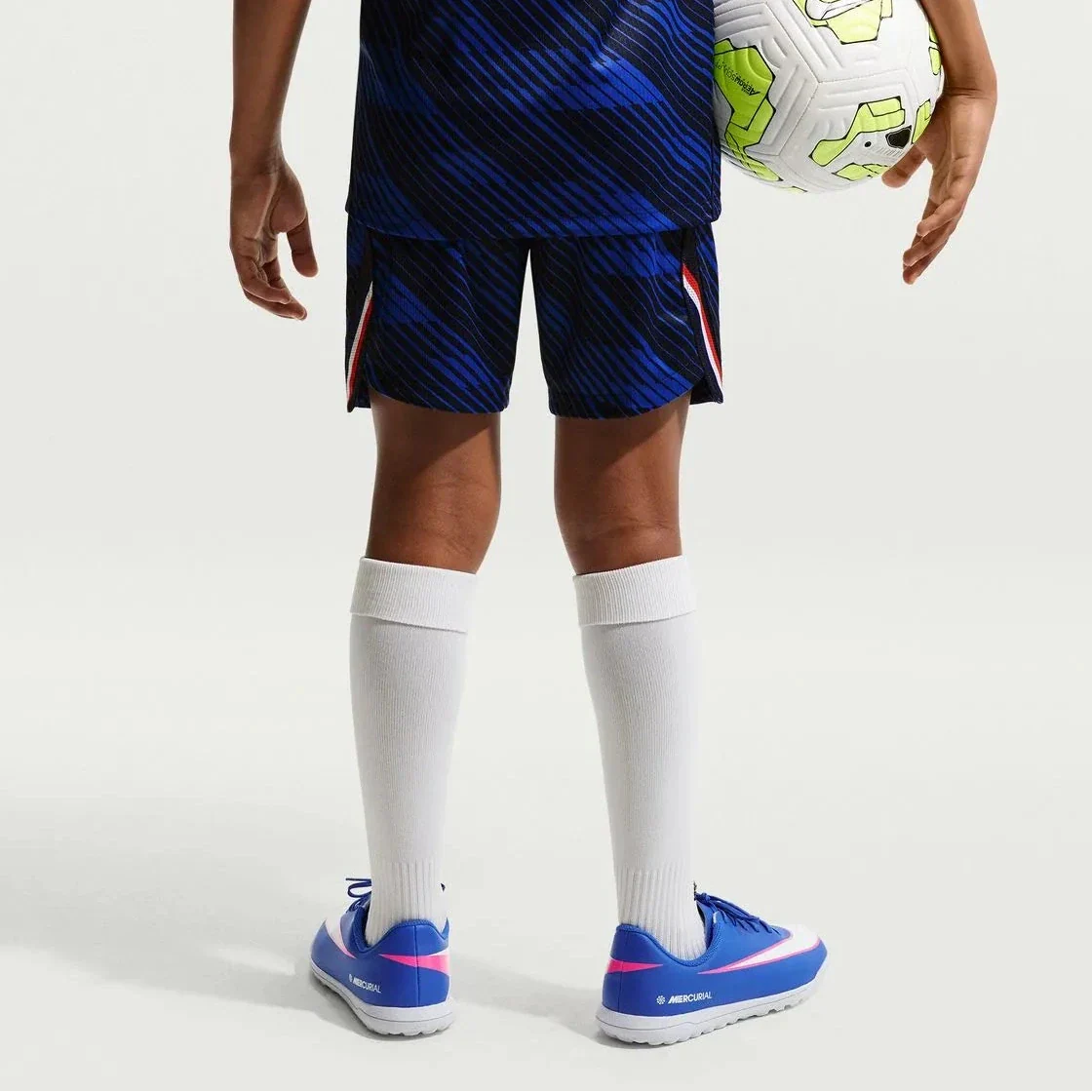 Nike 2026 France Youth Stadium Home Shorts - Image 2