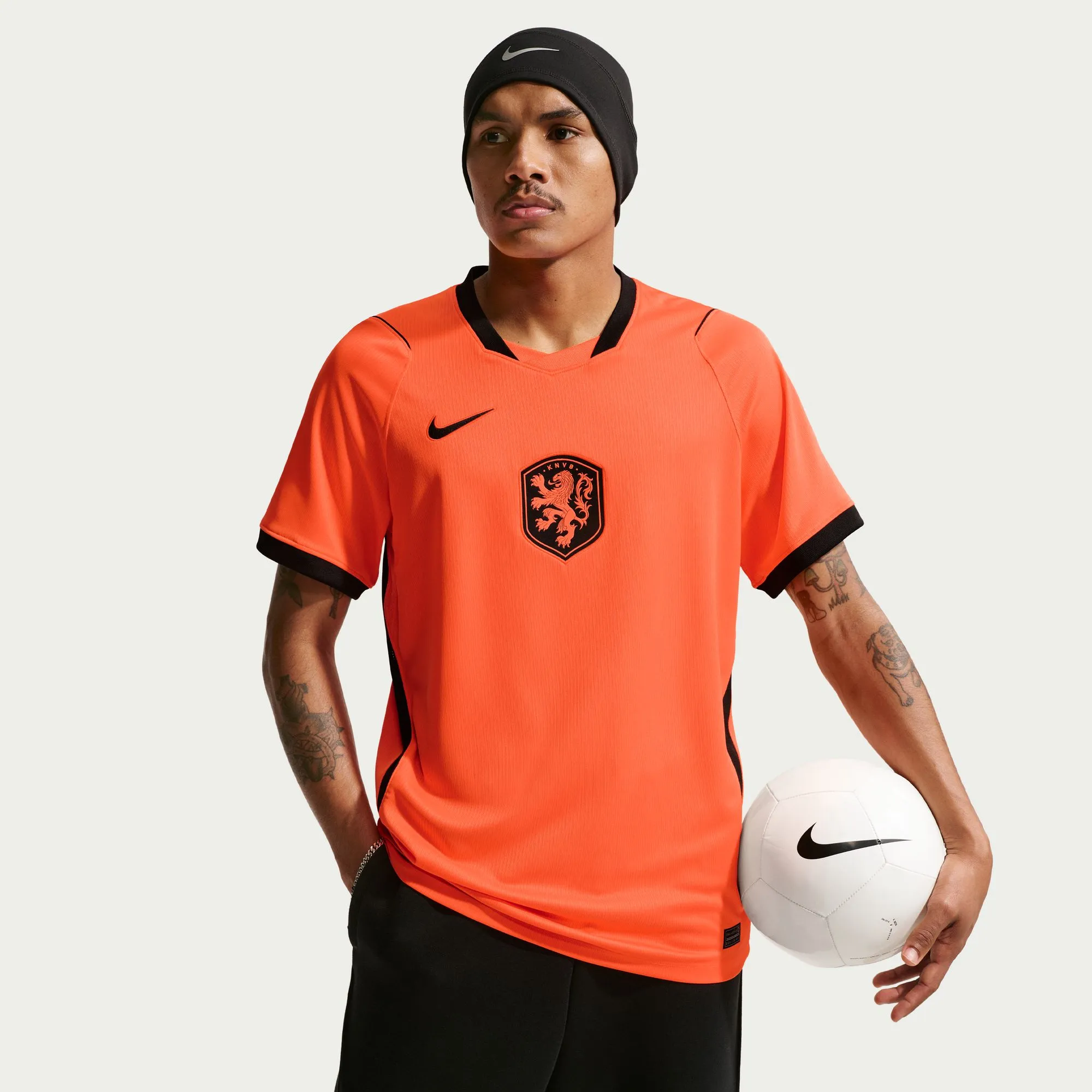 Nike 2026 Netherlands Men's Stadium Home Soccer Jersey - Image 3