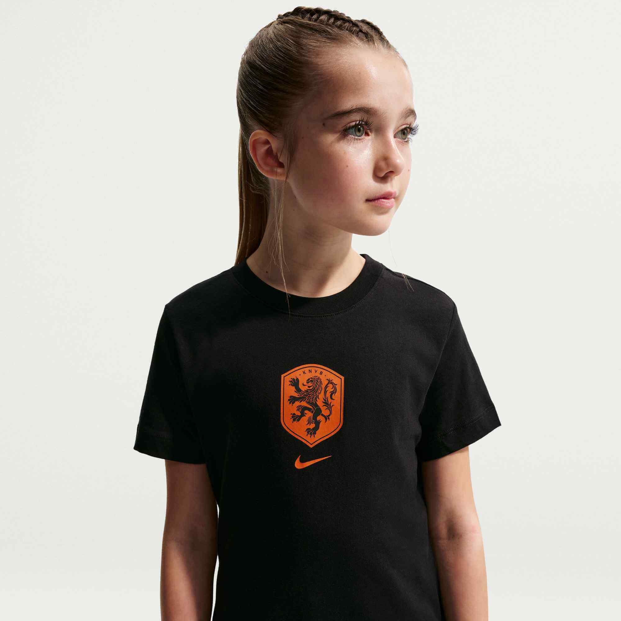 Nike 2026 Netherlands Youth Crest Tee - Image 3