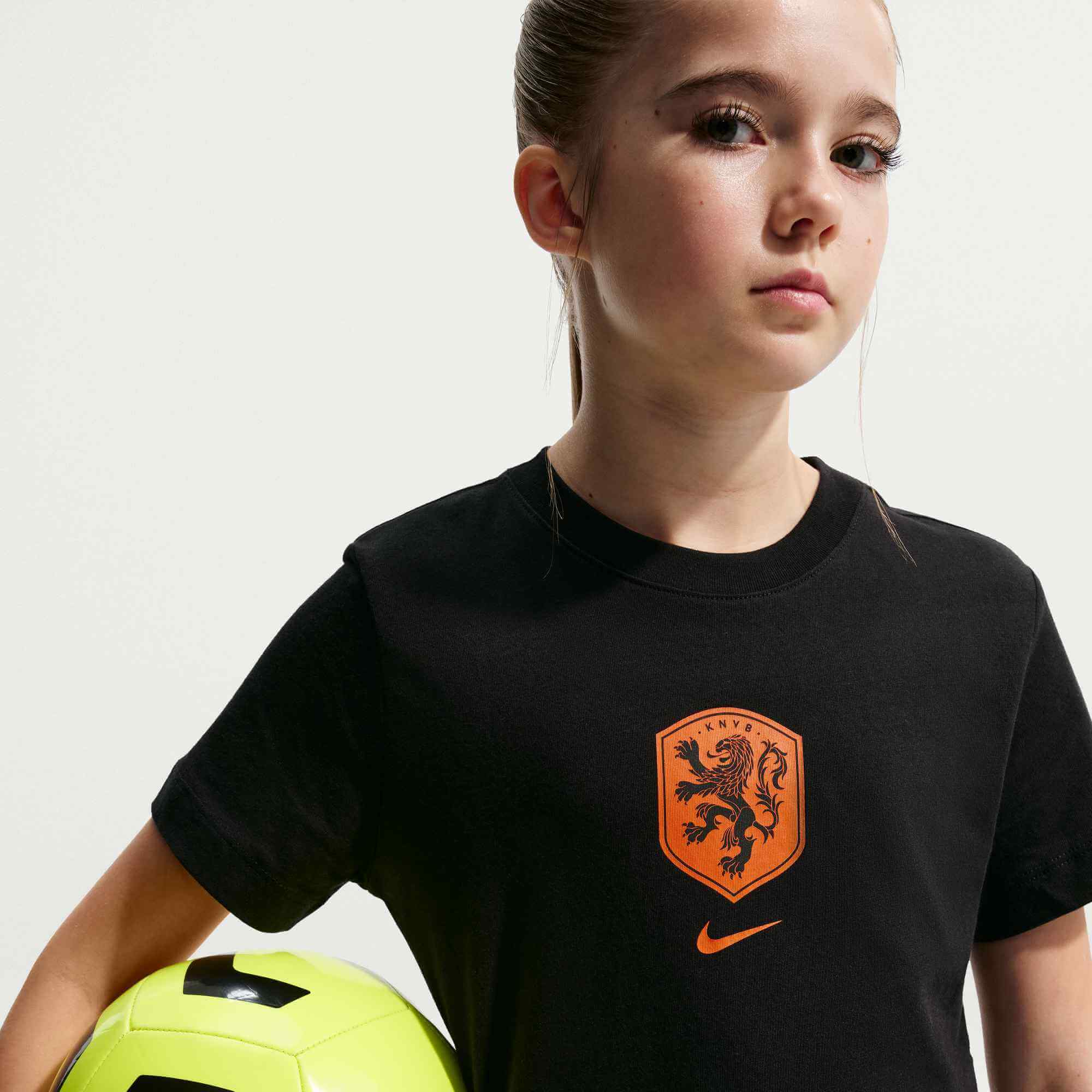 Nike 2026 Netherlands Youth Crest Tee - Image 4