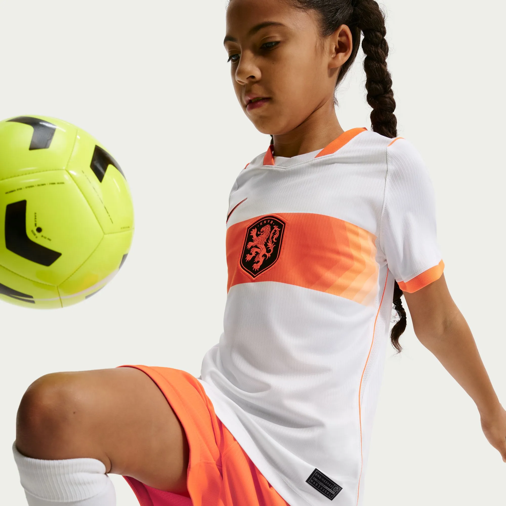 Nike 2026 Netherlands Youth Stadium Away Soccer Jersey - Image 6