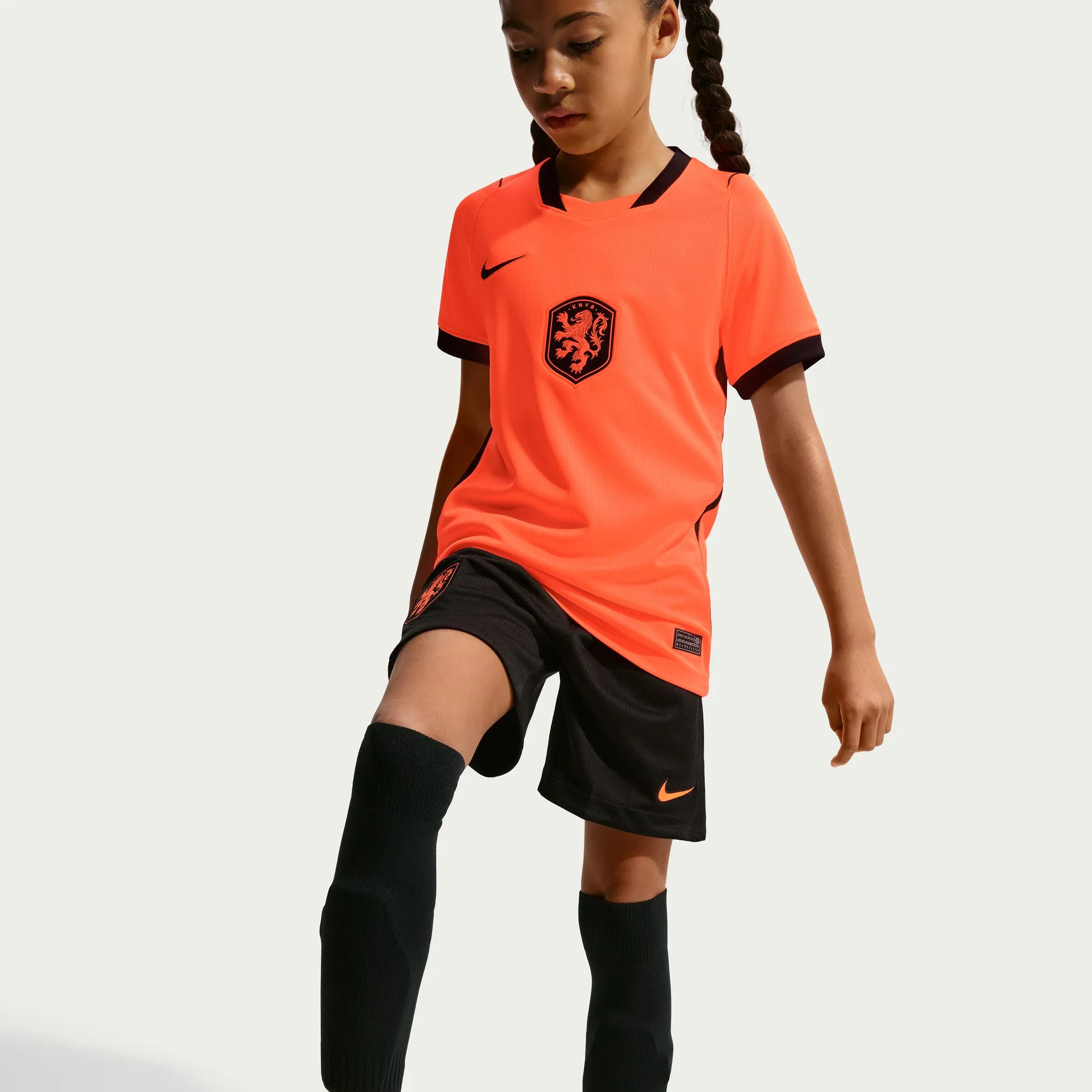 Nike 2026 Netherlands Youth Stadium Home Soccer Jersey - Image 5