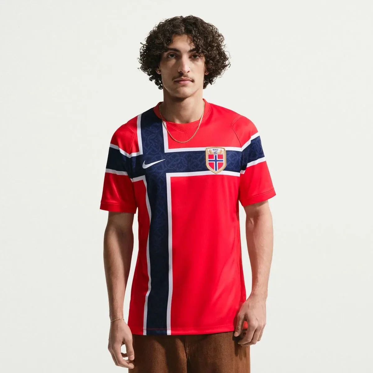 Nike 2026 Norway Men's Stadium Home Soccer Jersey - Image 3
