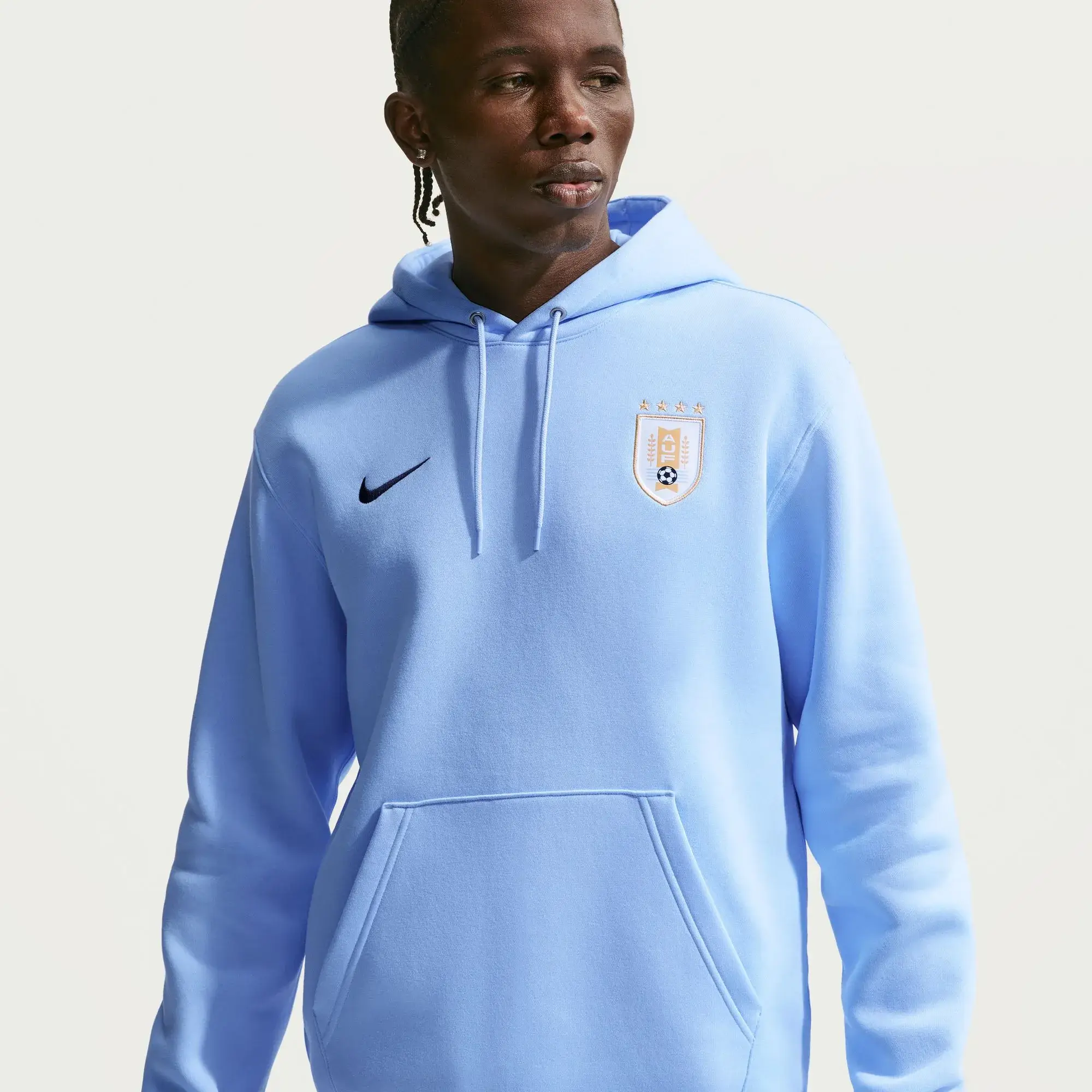 Nike 2026 Uruguay Men's Club Pullover Hoodie - Image 3