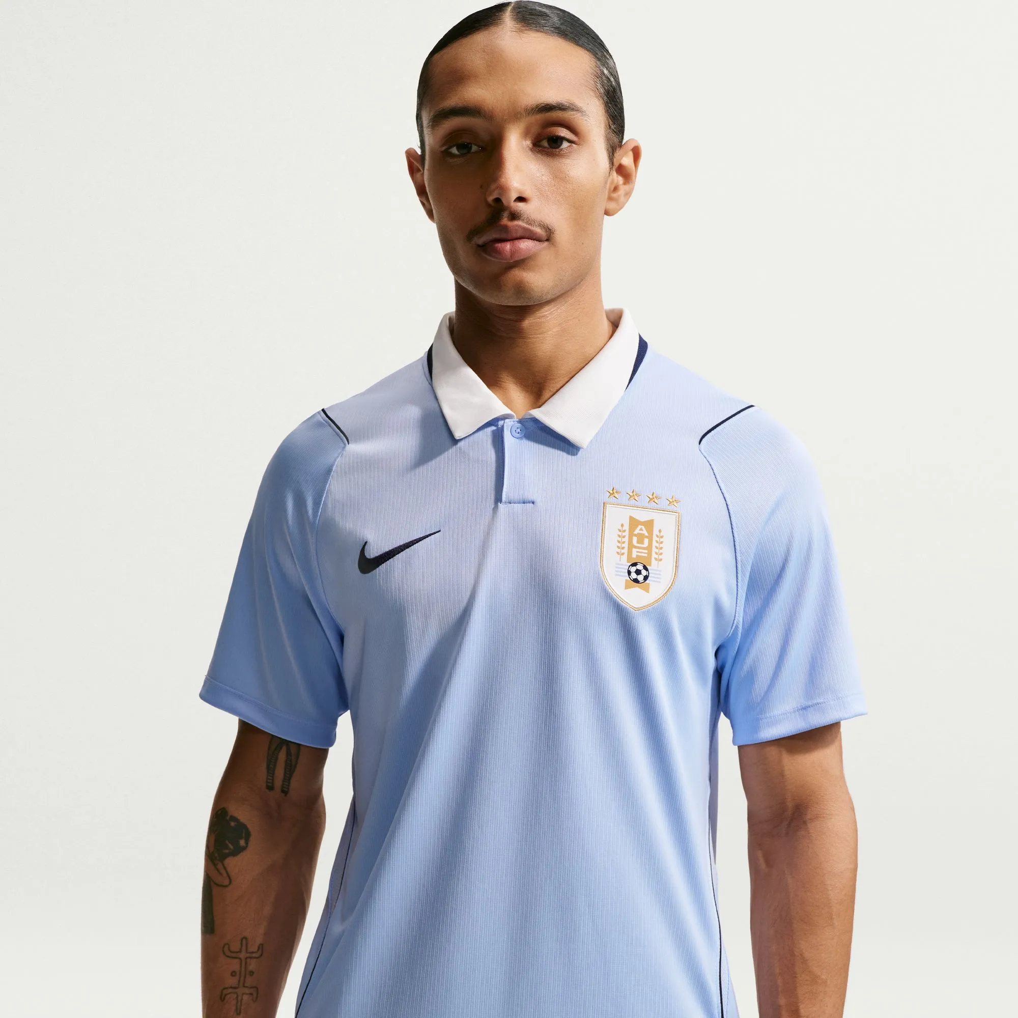 Nike 2026 Uruguay Men's Stadium Home Soccer Jersey - Image 5