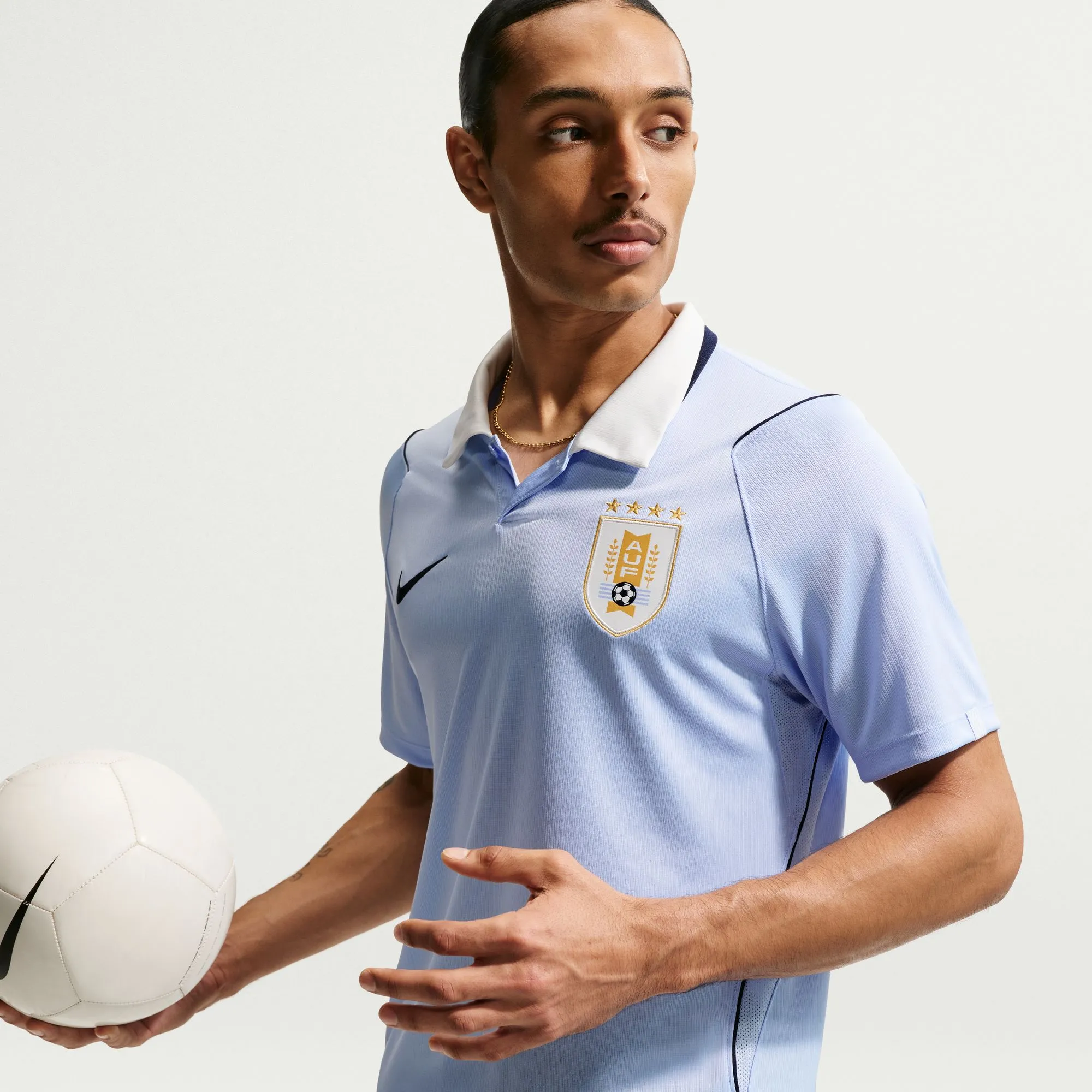 Nike 2026 Uruguay Men's Stadium Home Soccer Jersey - Image 6