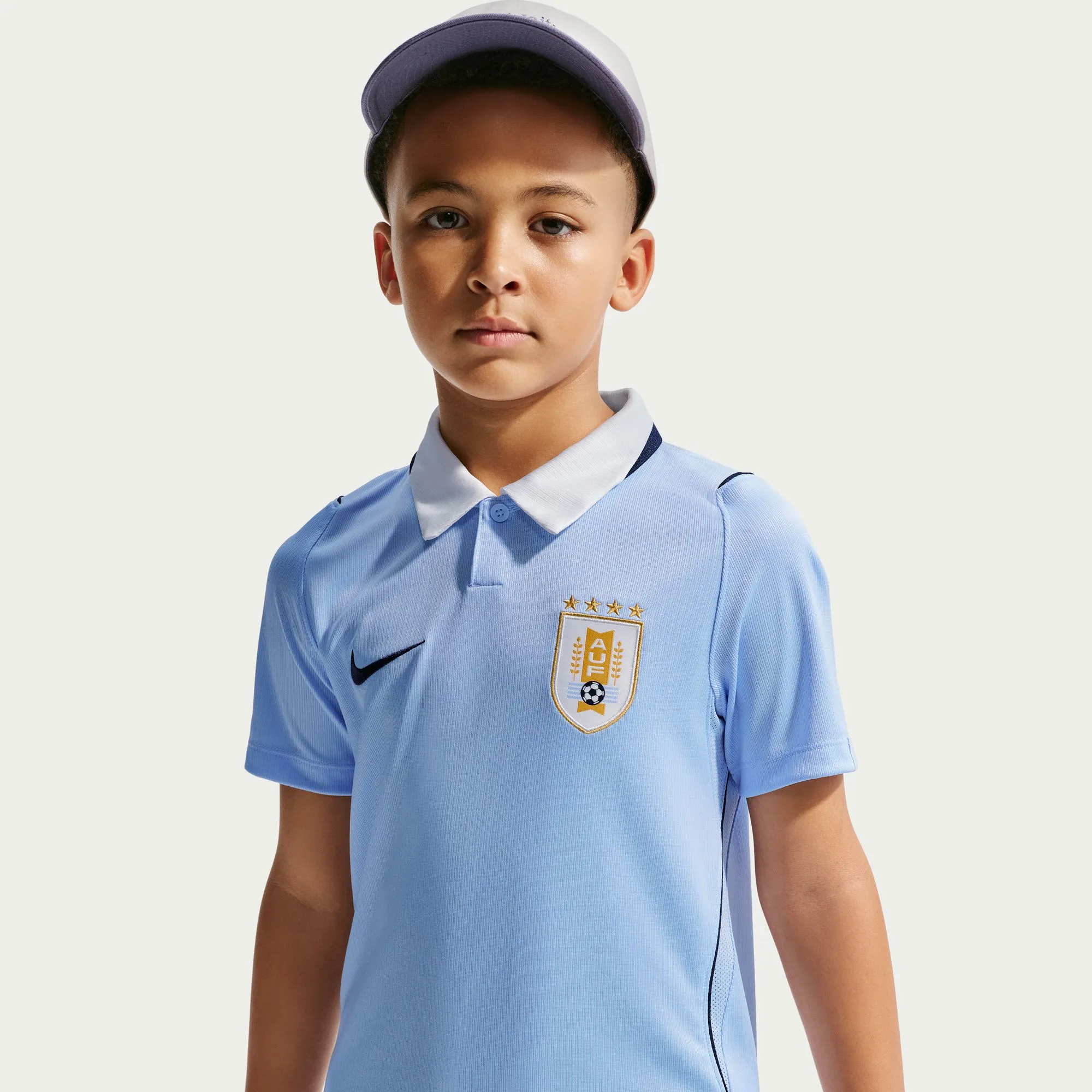 Nike 2026 Uruguay Youth Stadium Home Soccer Jersey - Image 6