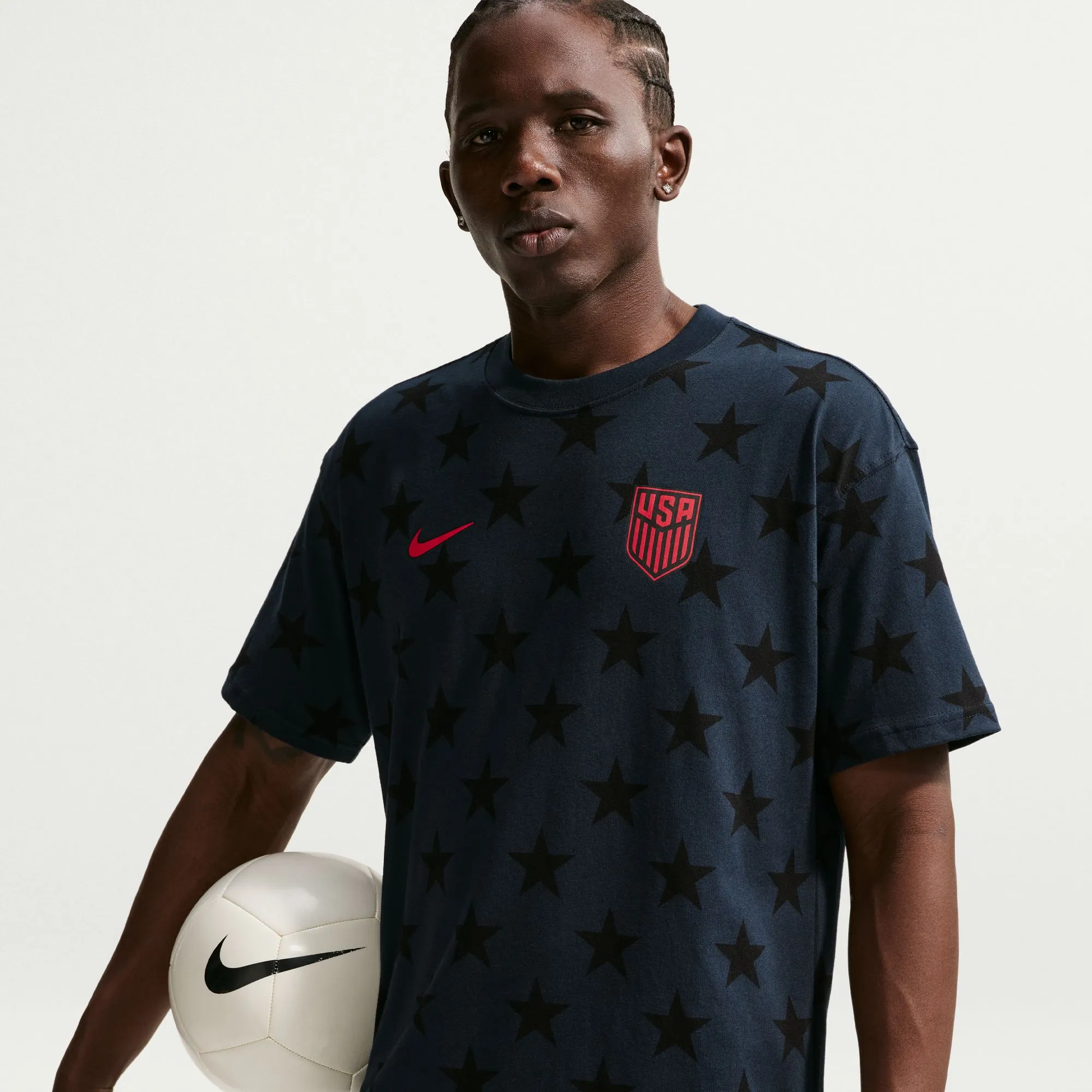 Nike 2026 USMNT Men's All Over Print Tee - Image 3