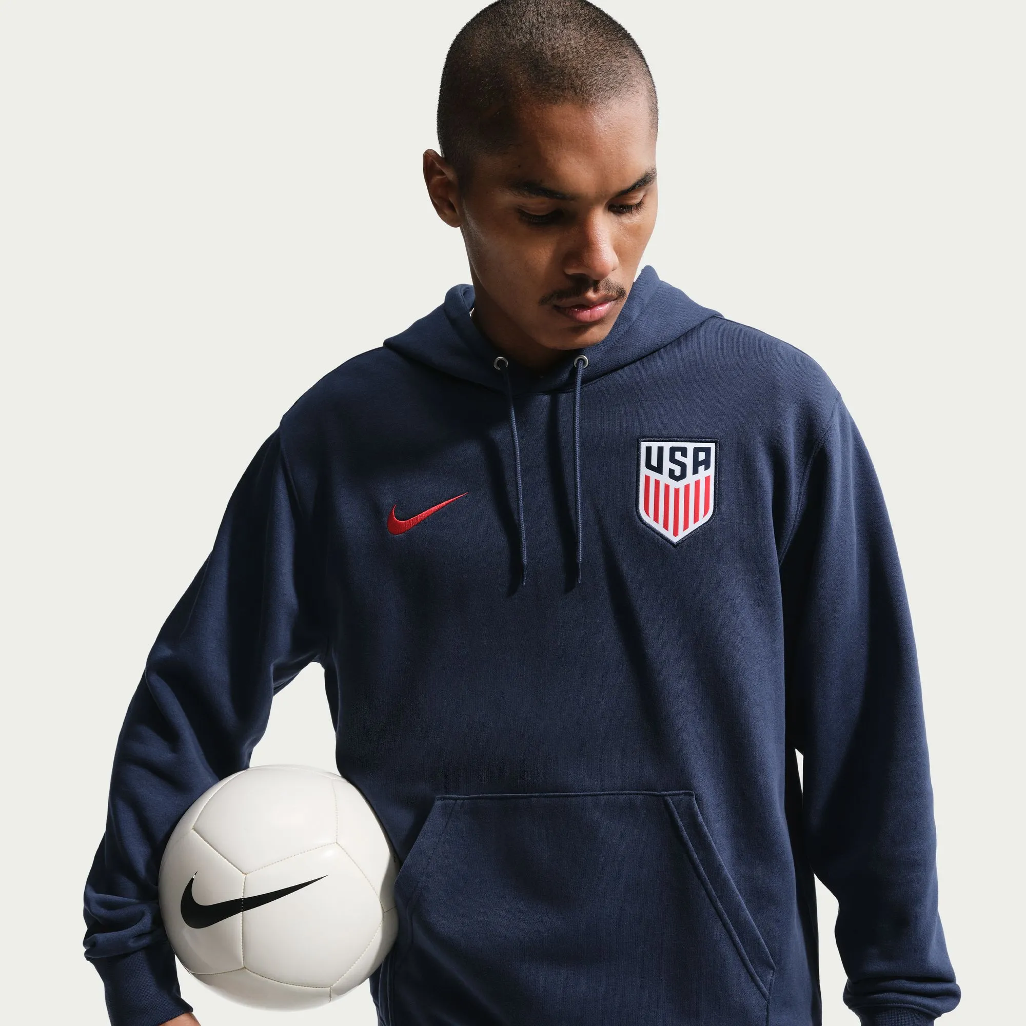 Nike 2026 USMNT Men's Club Fleece Pullover Hoodie - Image 3