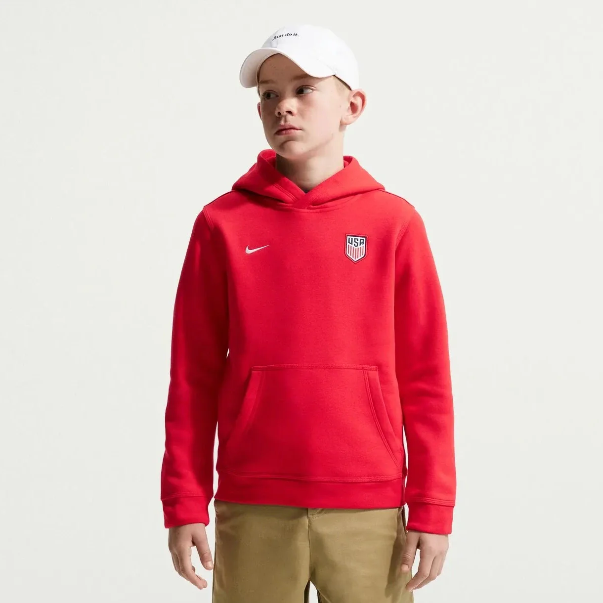 Nike 2026 USMNT Youth Club Pullover Hoodie