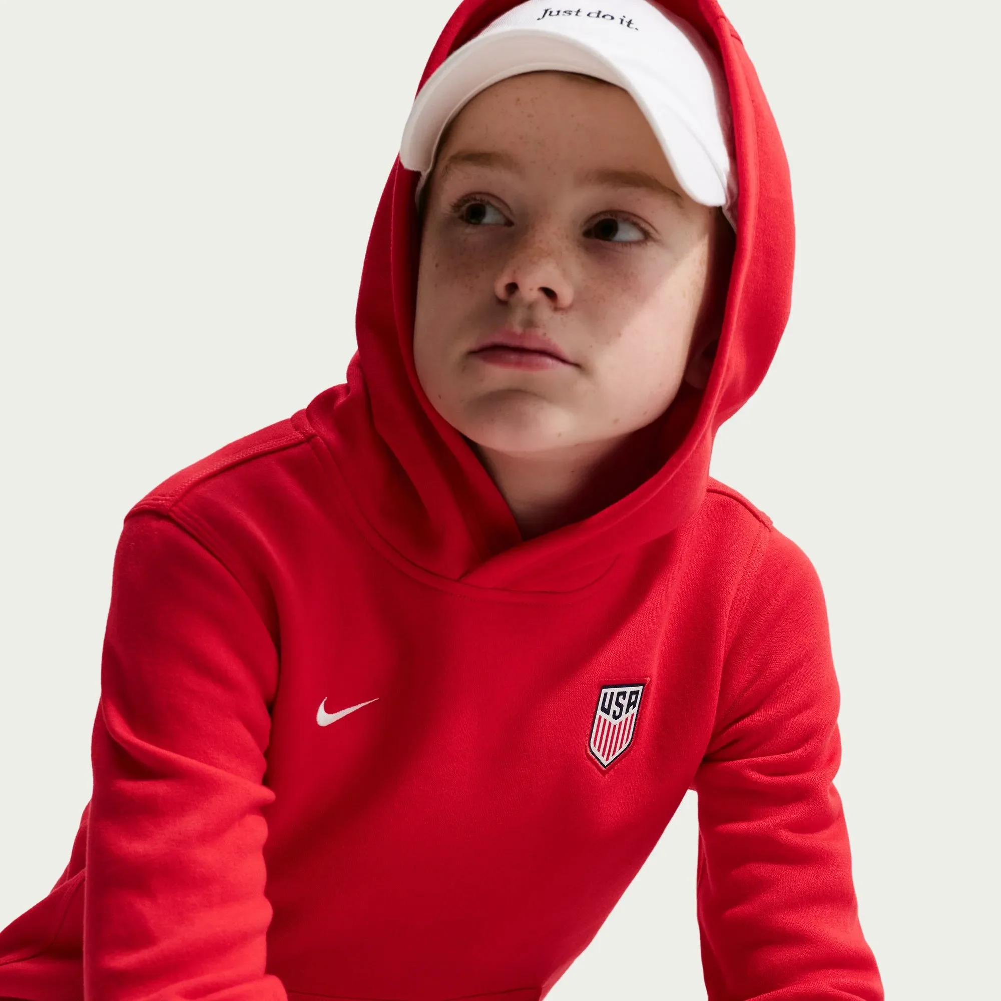 Nike 2026 USMNT Youth Club Pullover Hoodie - Image 5