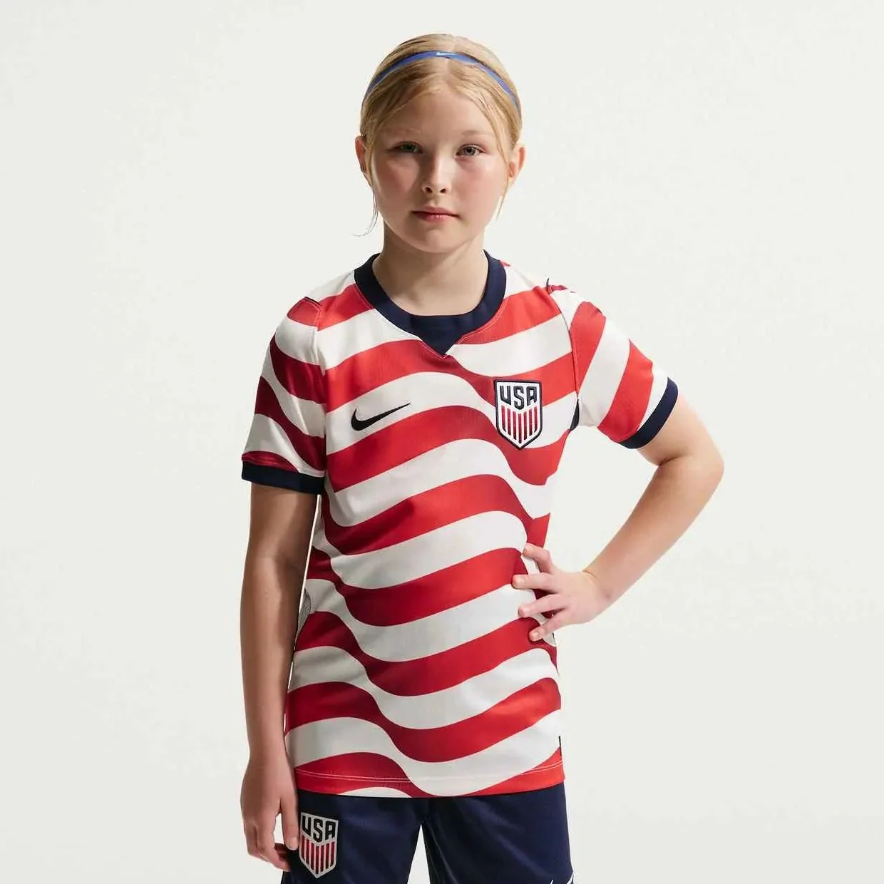 Nike 2026 USMNT Youth Stadium Home Soccer Jersey - Image 3