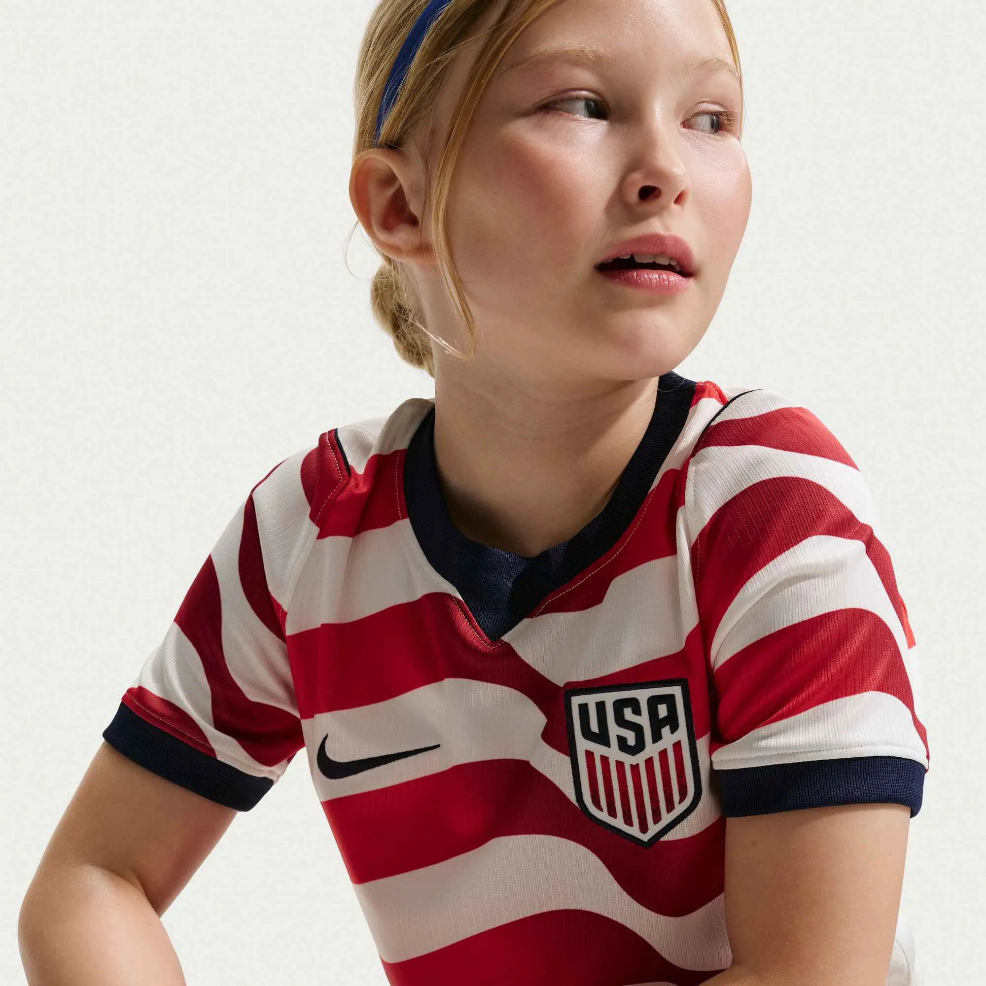 Nike 2026 USMNT Youth Stadium Home Soccer Jersey - Image 7
