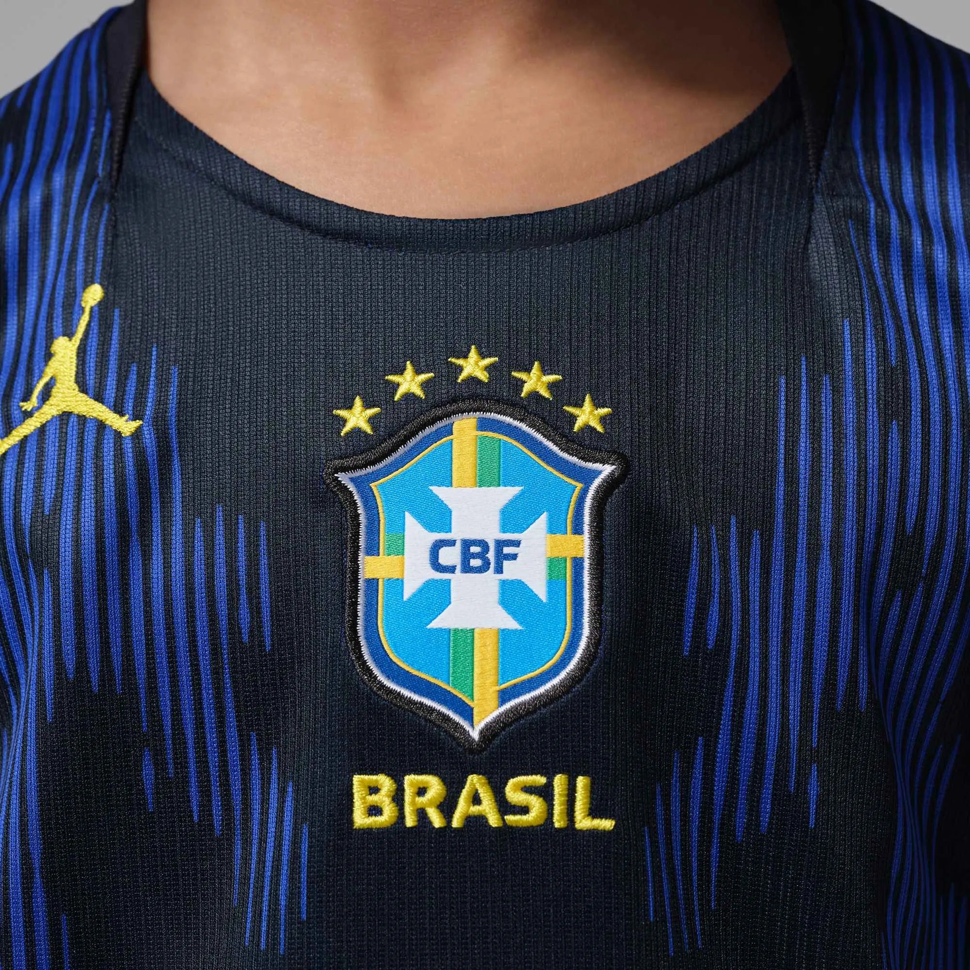Nike 2026 Brazil Little Kids' Stadium Away Soccer Jersey - Image 6