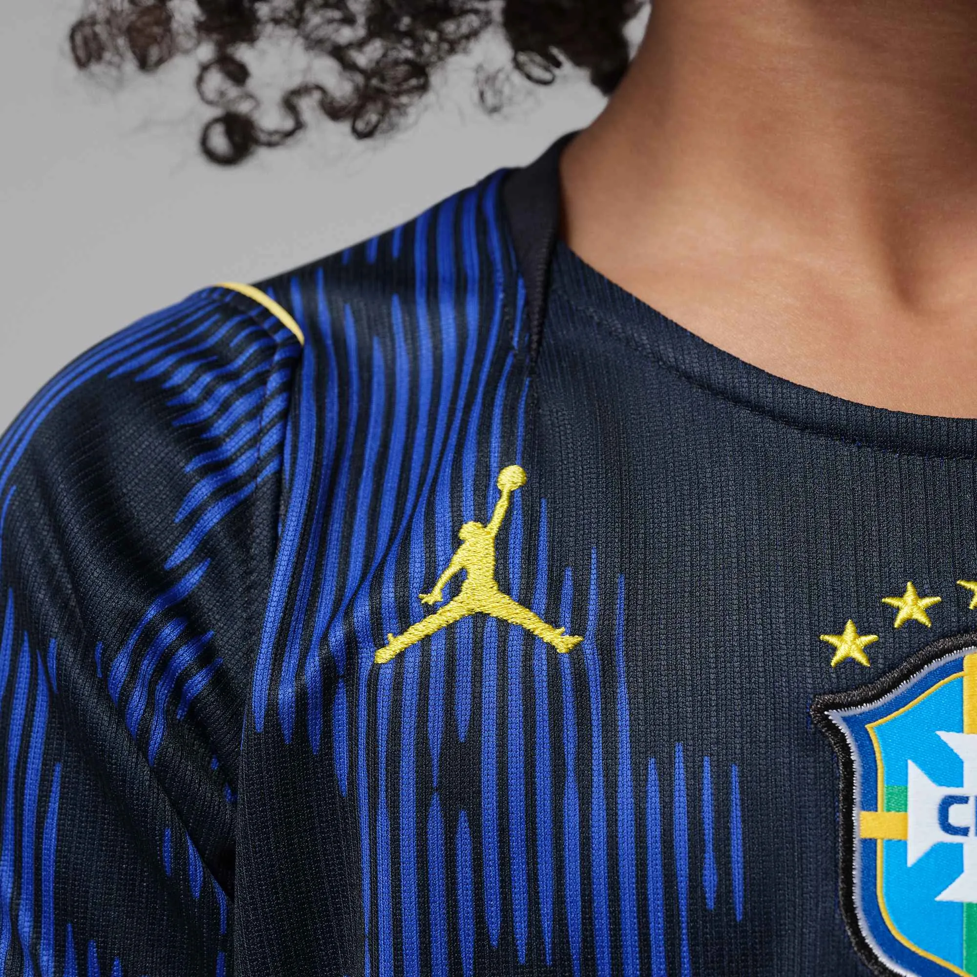 Nike 2026 Brazil Little Kids' Stadium Away Soccer Jersey - Image 7