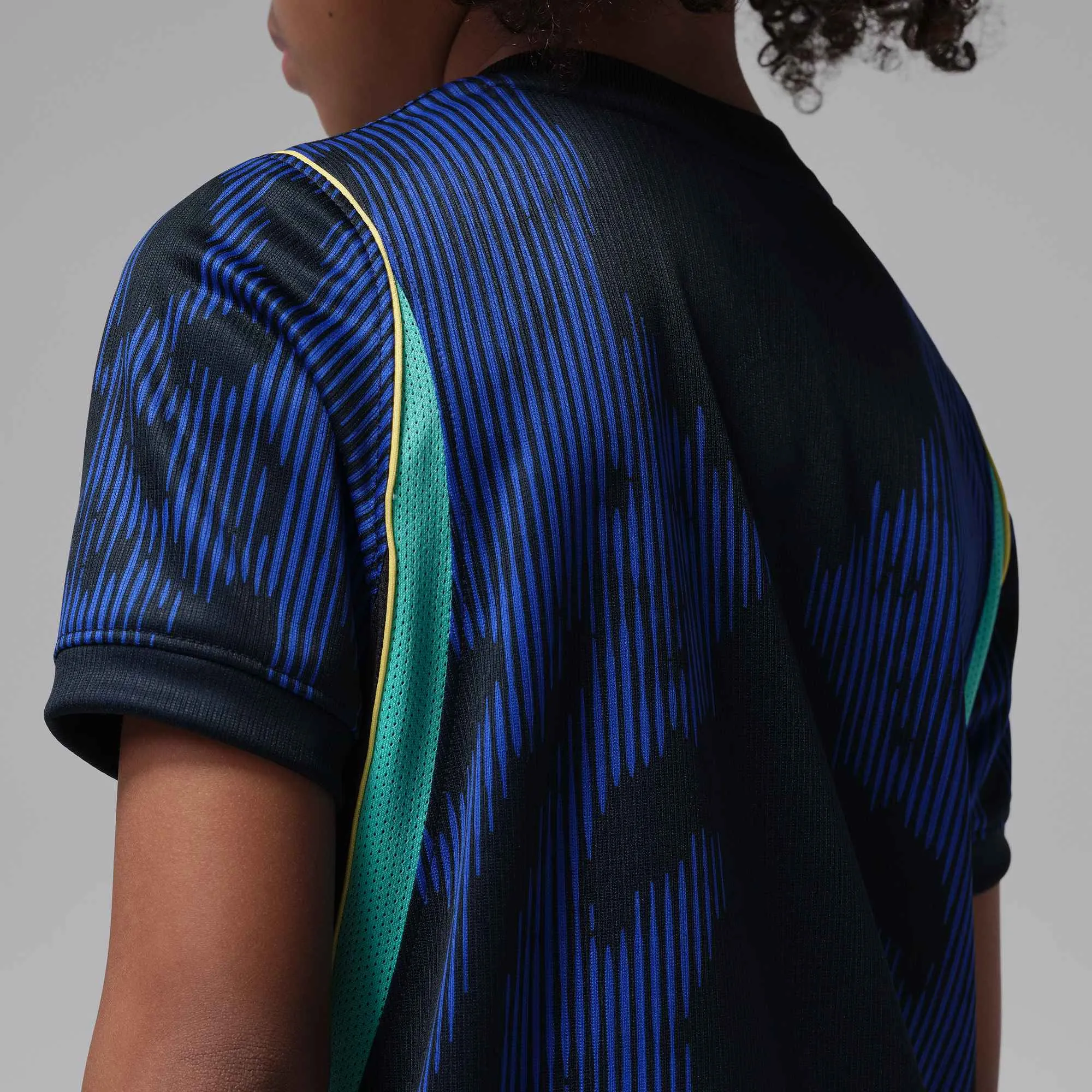 Nike 2026 Brazil Little Kids' Stadium Away Soccer Jersey - Image 8