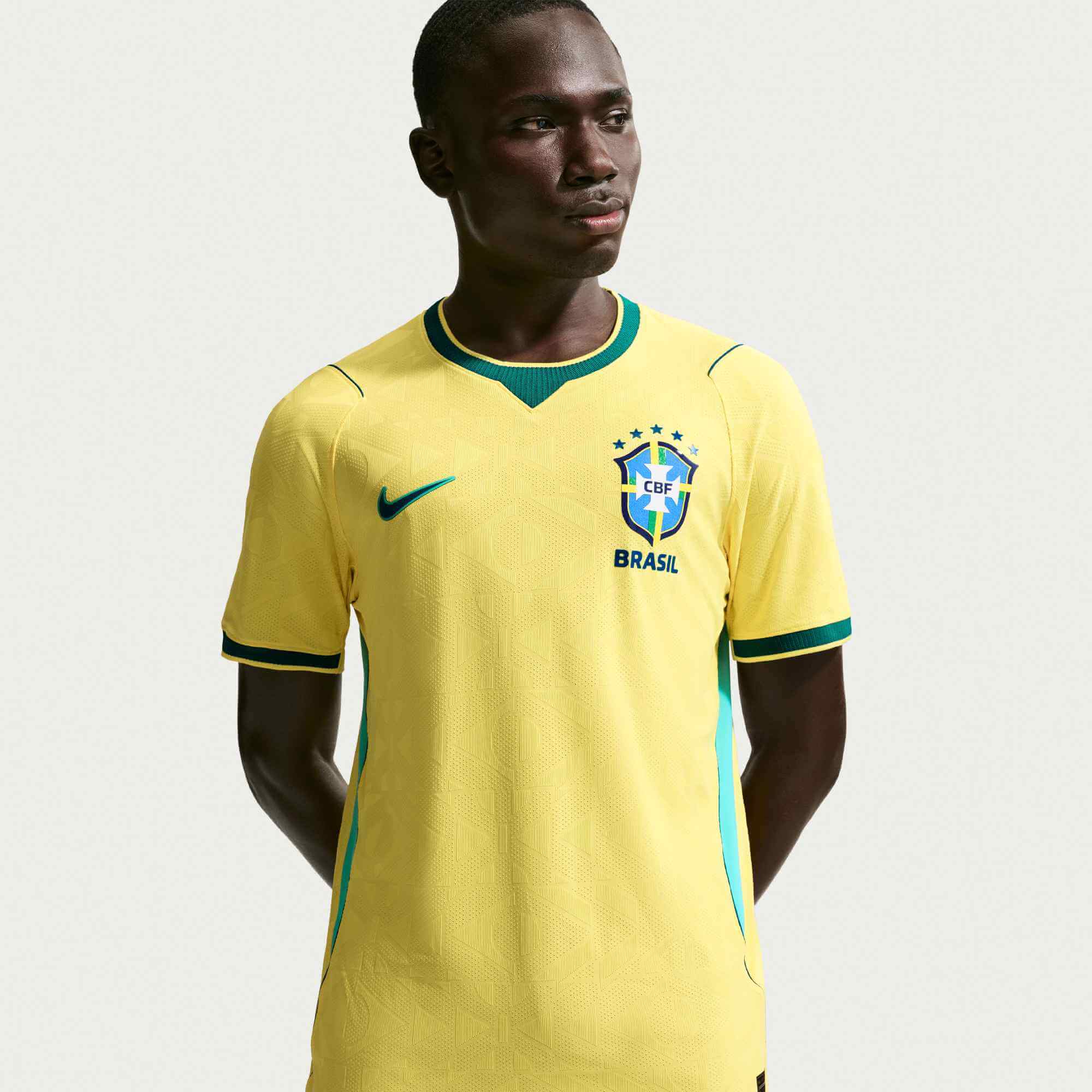 Nike 2026 Brazil Men's Authentic Home Soccer Jersey - Image 6