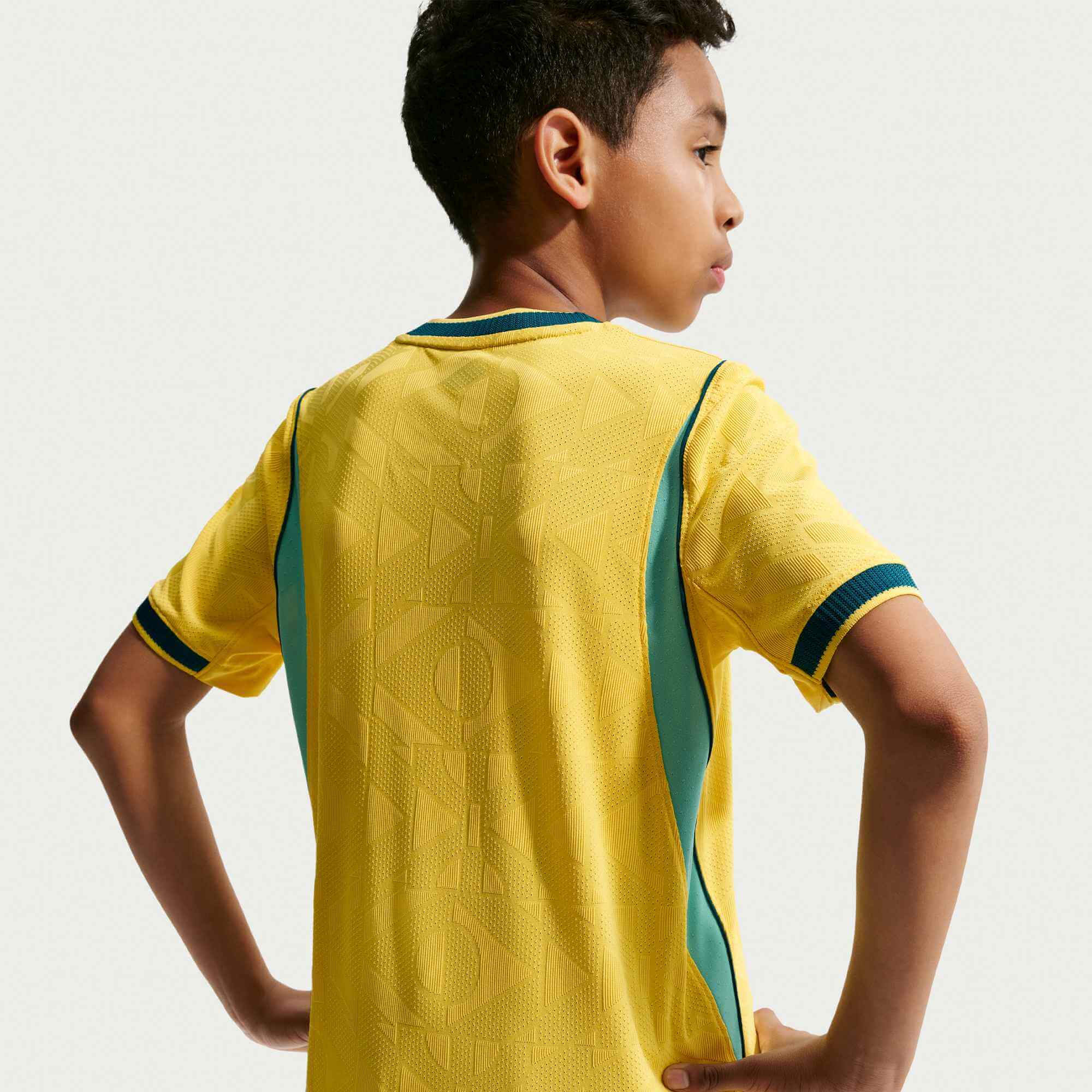 Nike 2026 Brazil Youth Authentic Home Soccer Jersey - Image 7